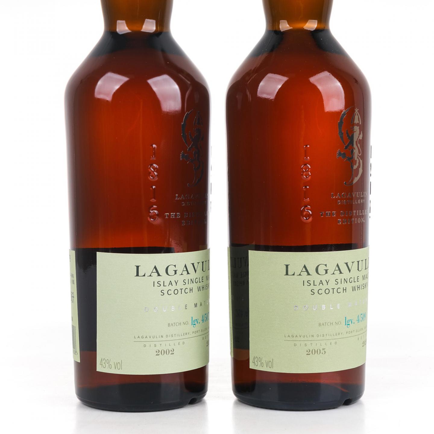 乐加维林 2002/2005 DE酒厂限量版 2瓶组 行货
