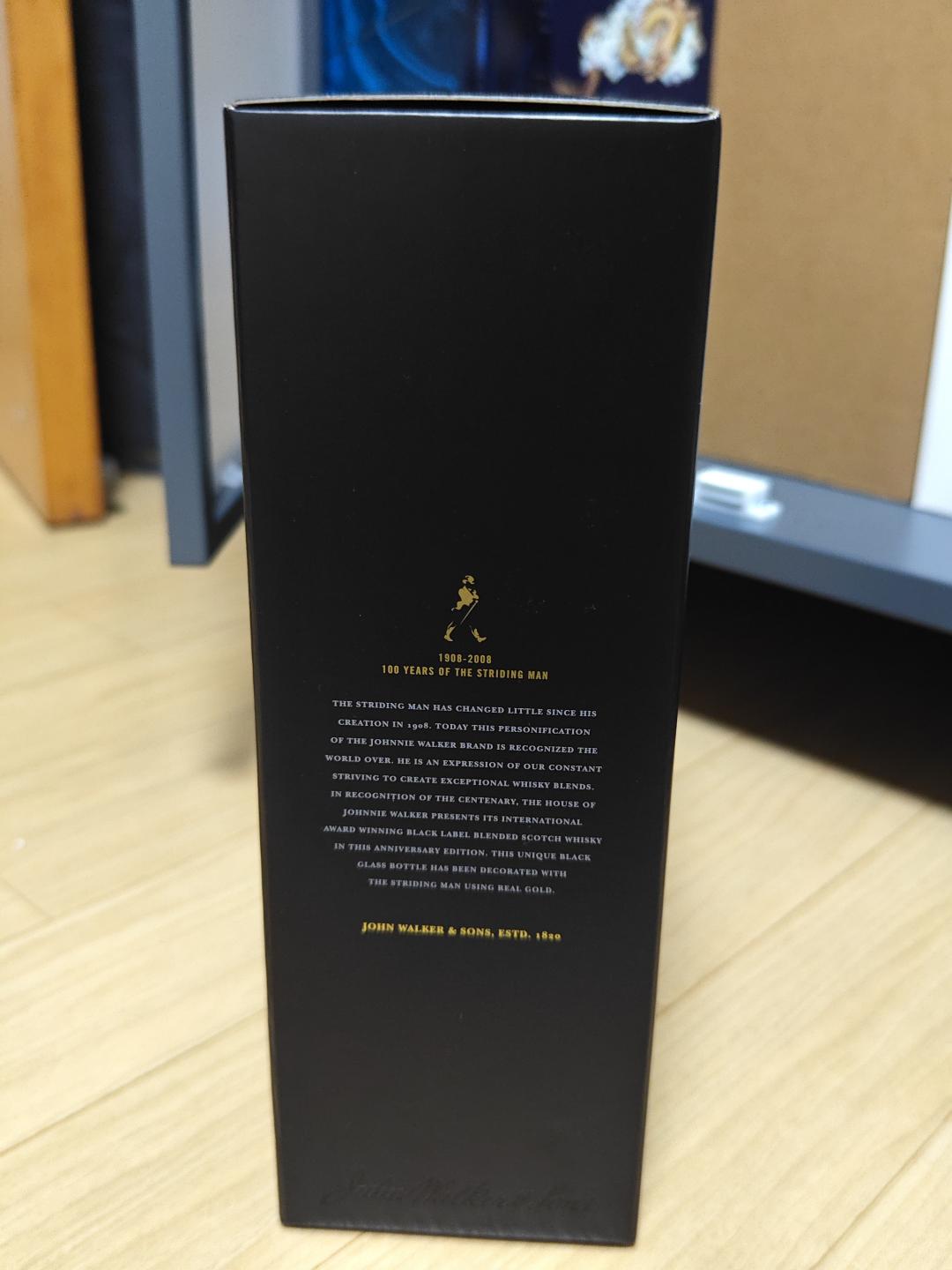 Johnnie Walker尊尼获加黑牌12年2008年100周边纪念款