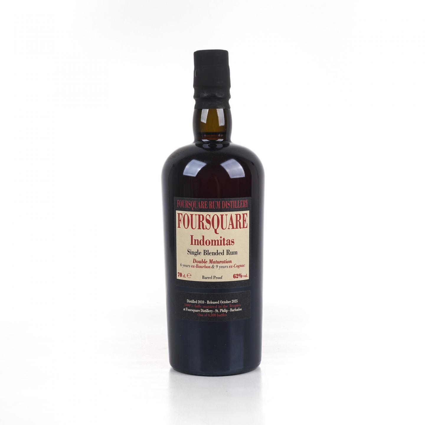 Foursquare 2010-2025 Indomitas 单桶调和朗姆酒