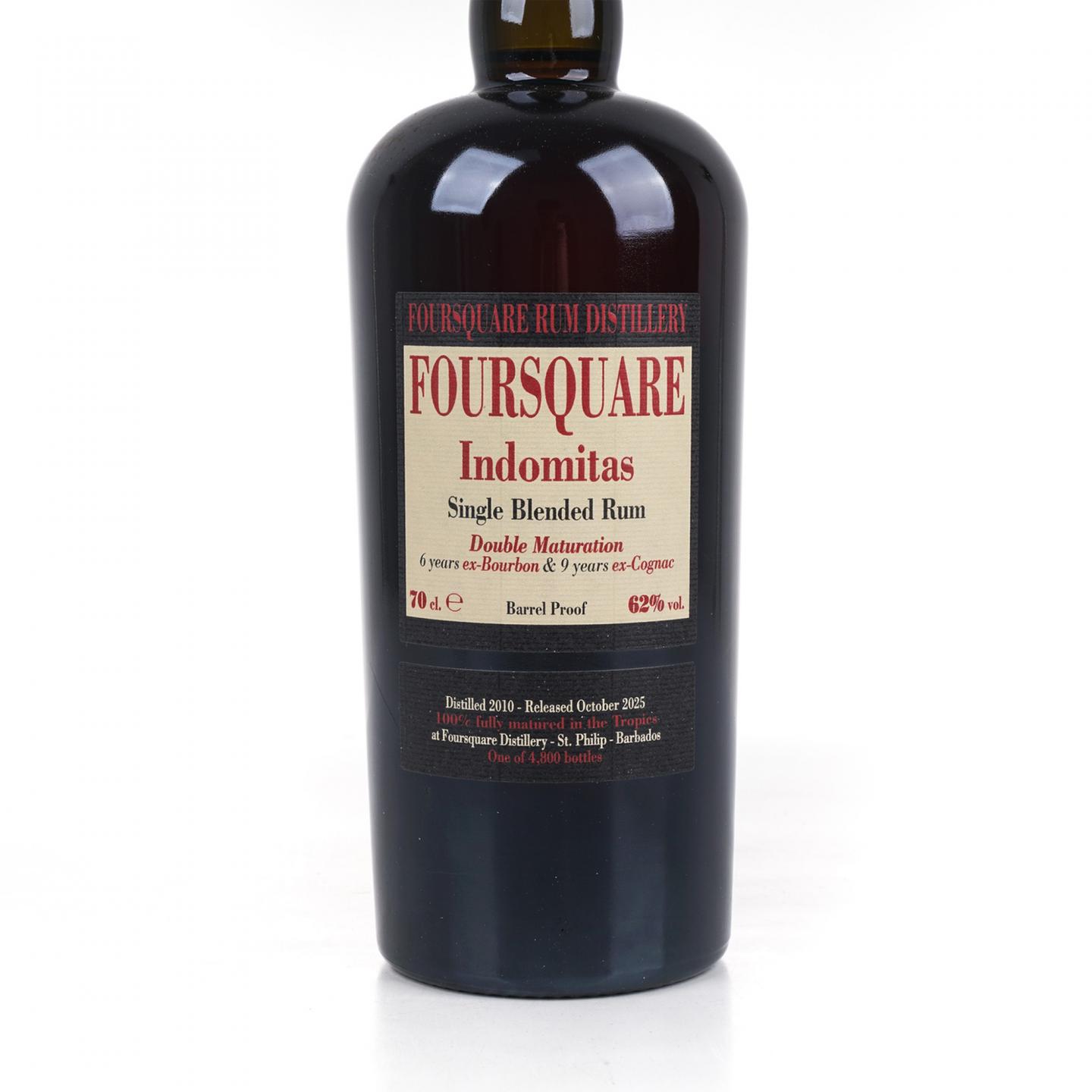Foursquare 2010-2025 Indomitas 单桶调和朗姆酒