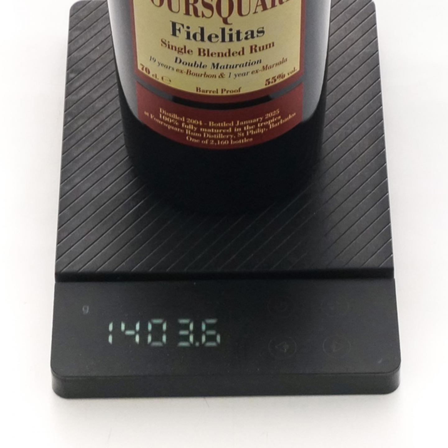 Foursquare 2004-2025 Fidelitas 单桶调和朗姆酒