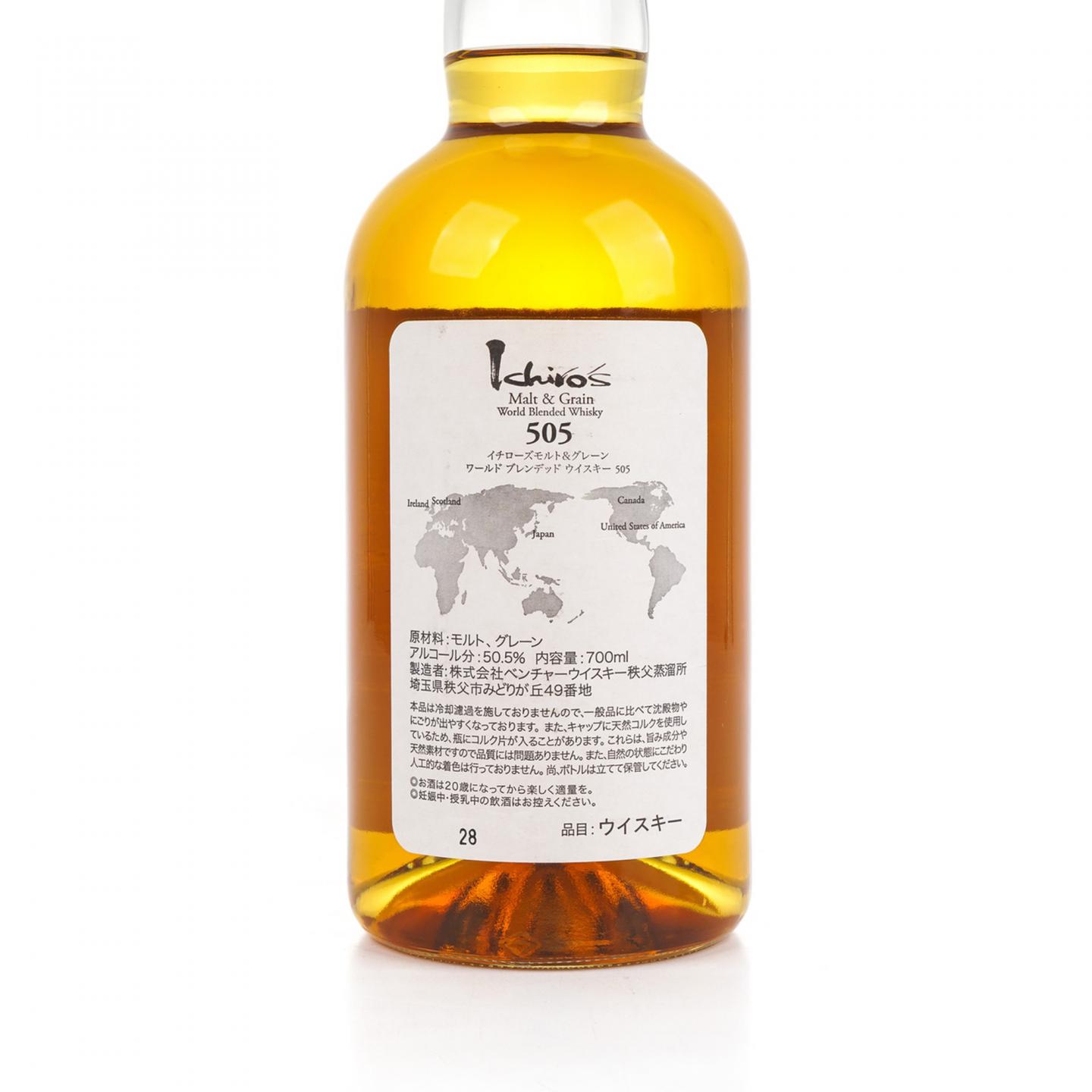 Ichiro’s Malt & Grain 秩父出品 银叶 505 世界调和
