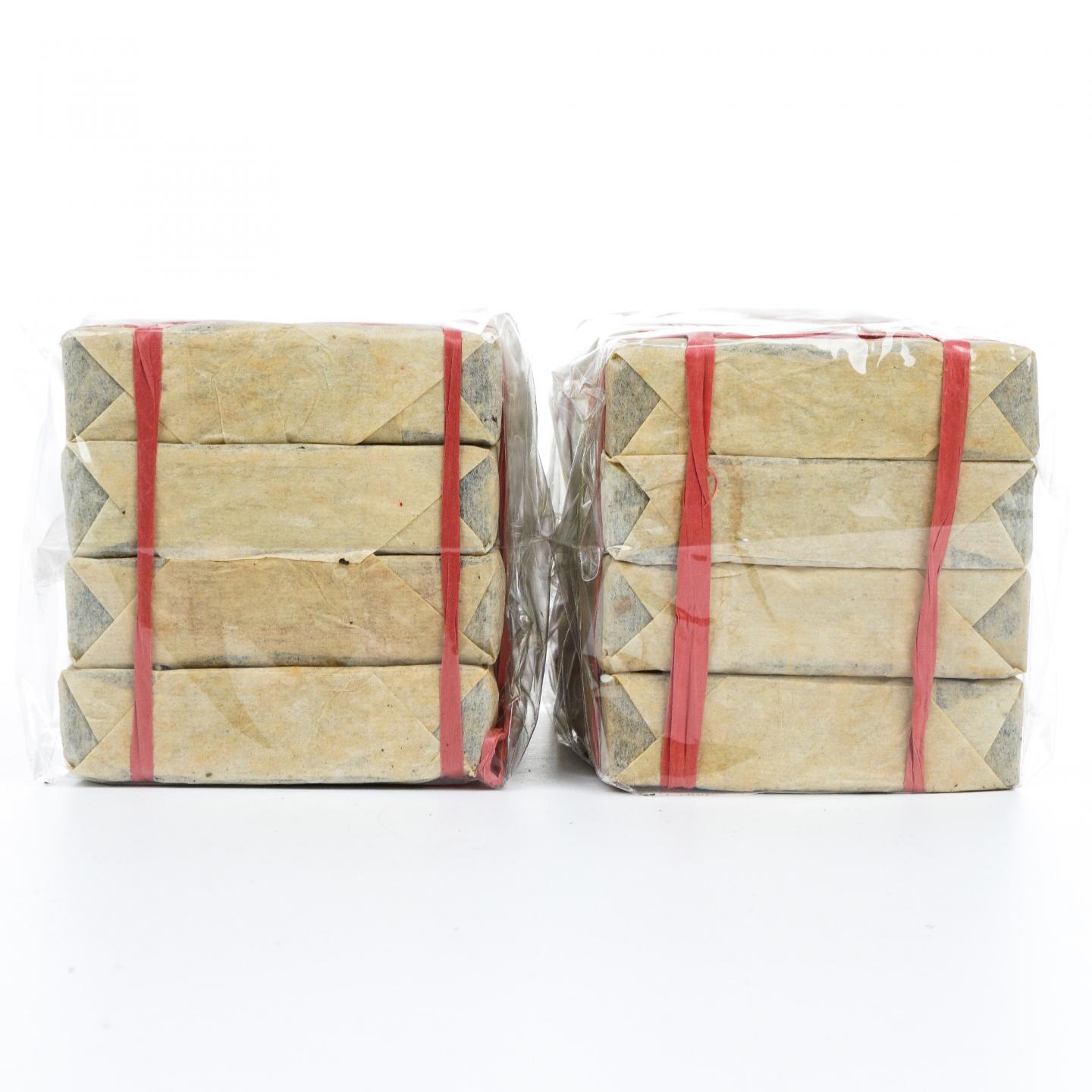 2000年 古翰堂 宫廷普洱茶砖 12砖*约250g 干仓