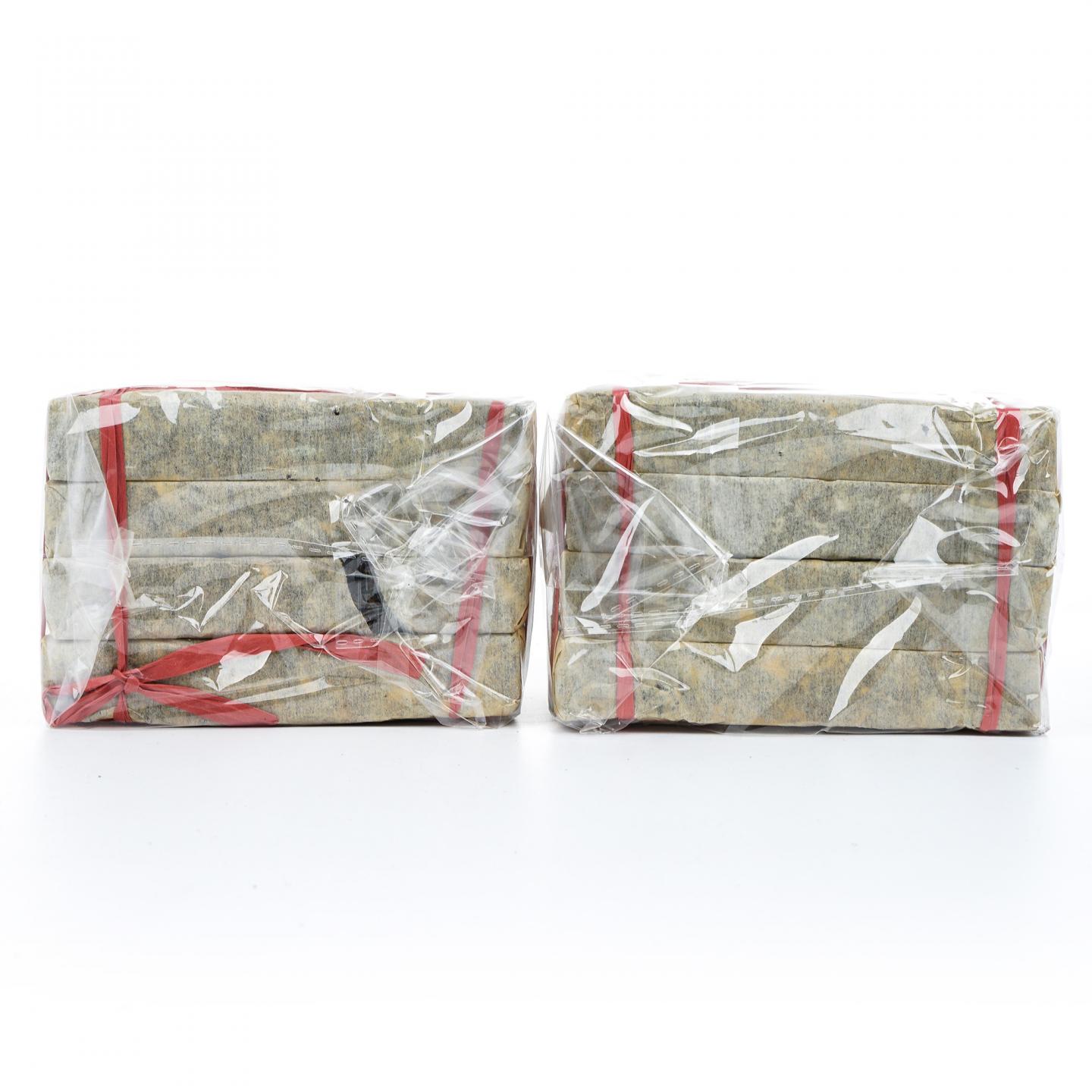 2000年 古翰堂 宫廷普洱茶砖 12砖*约250g 干仓