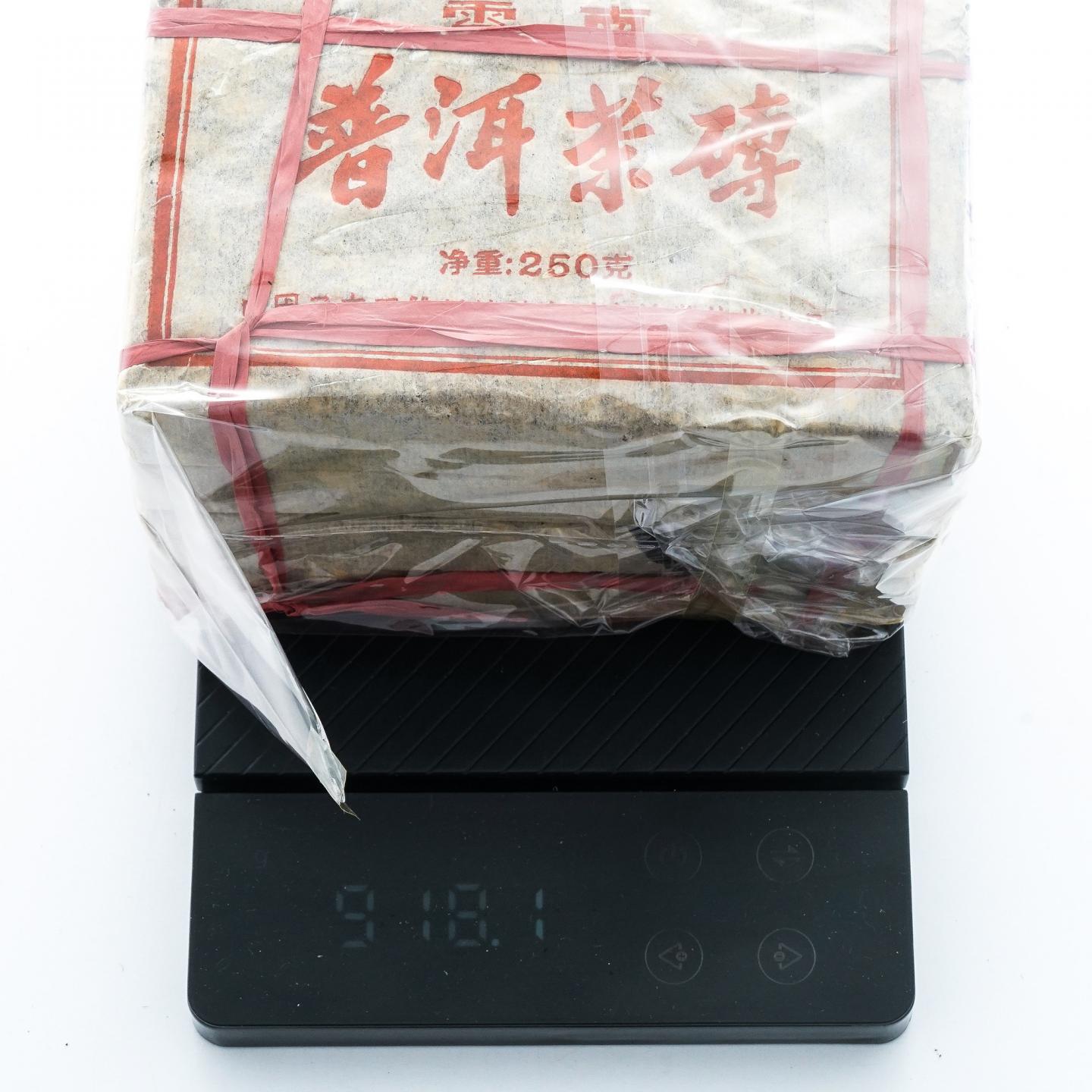 2000年 古翰堂 宫廷普洱茶砖 12砖*约250g 干仓