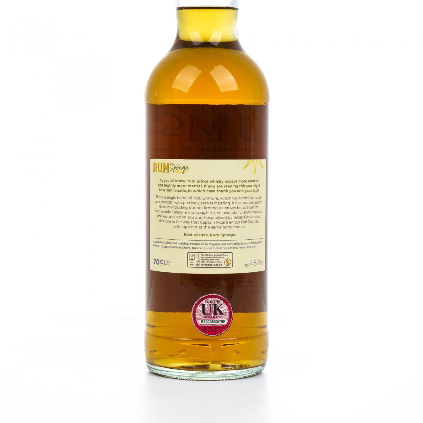 Enmore 32年 1988-2021 朗姆酒海绵