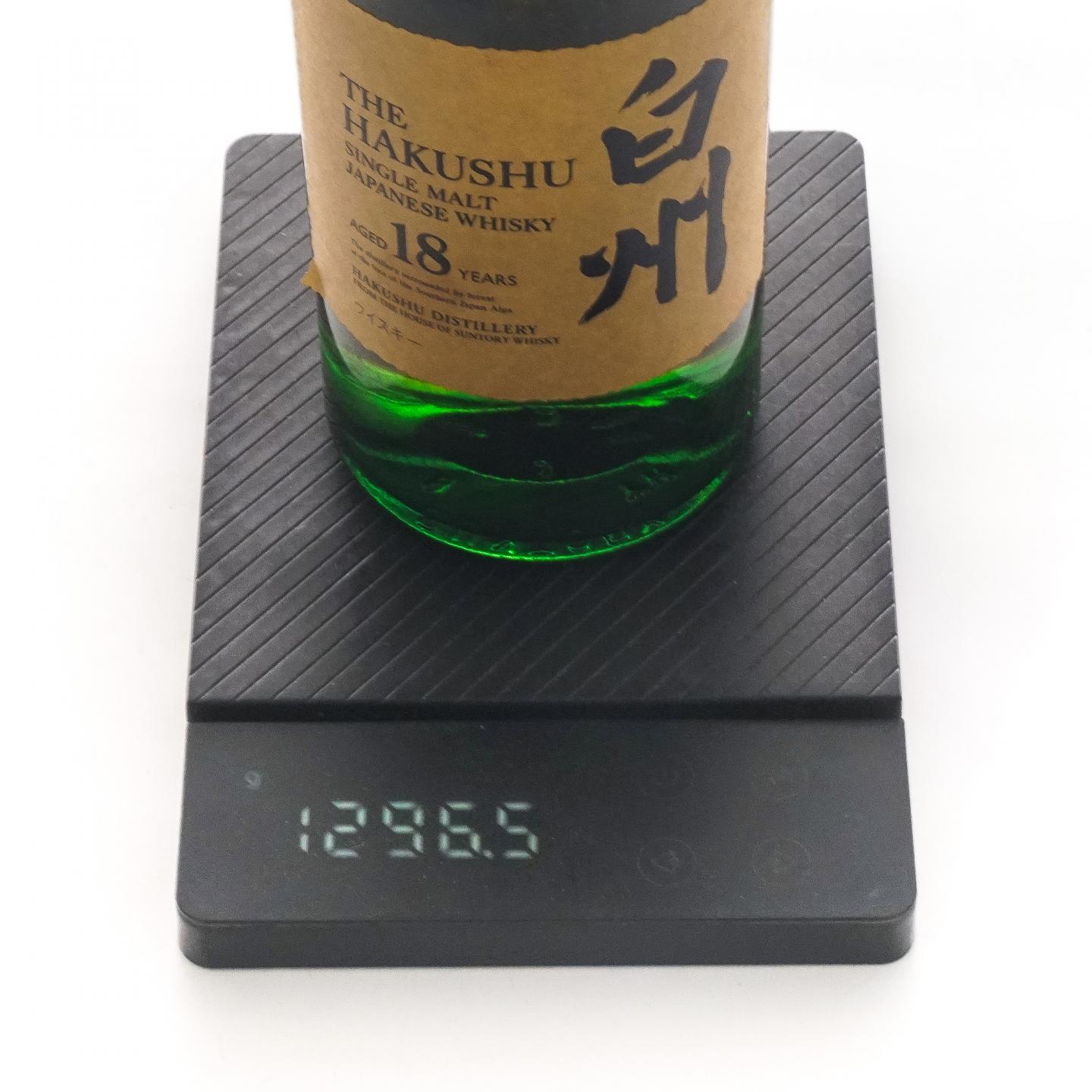 白州 18年 单一麦芽 行货