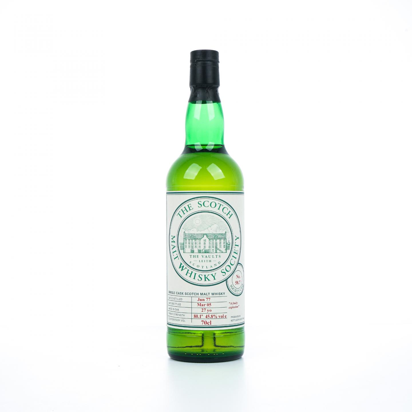SMWS 58.7 Strathisla 27年 1977-2005
