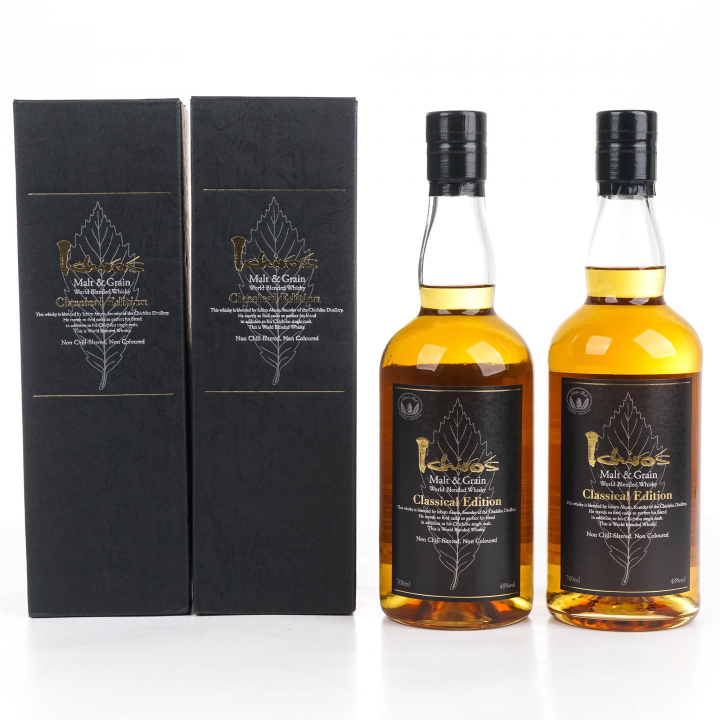 秩父 黑叶 Ichiro’s Malt & Grain Classical Edition 2瓶组
