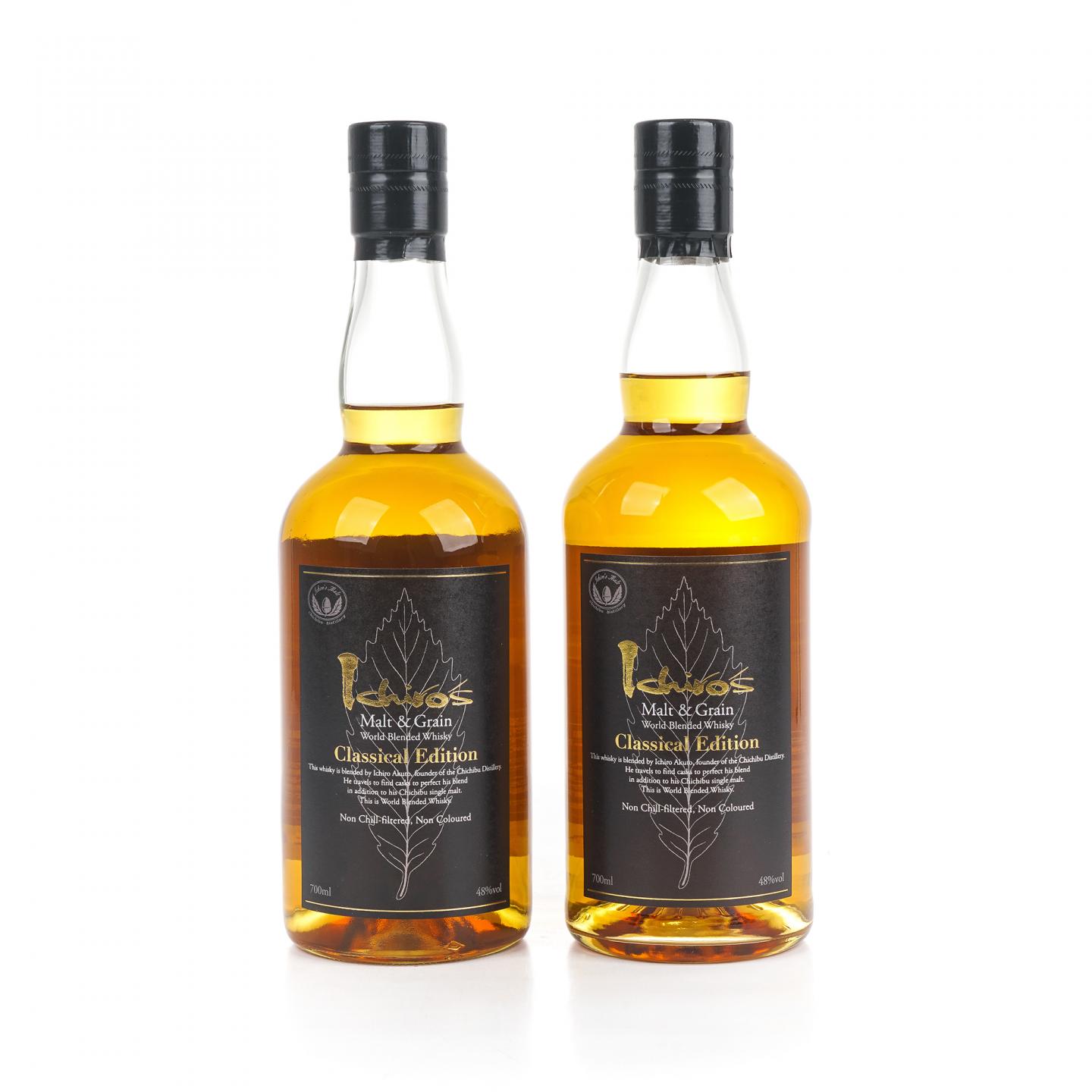 秩父 黑叶 Ichiro’s Malt & Grain Classical Edition 2瓶组
