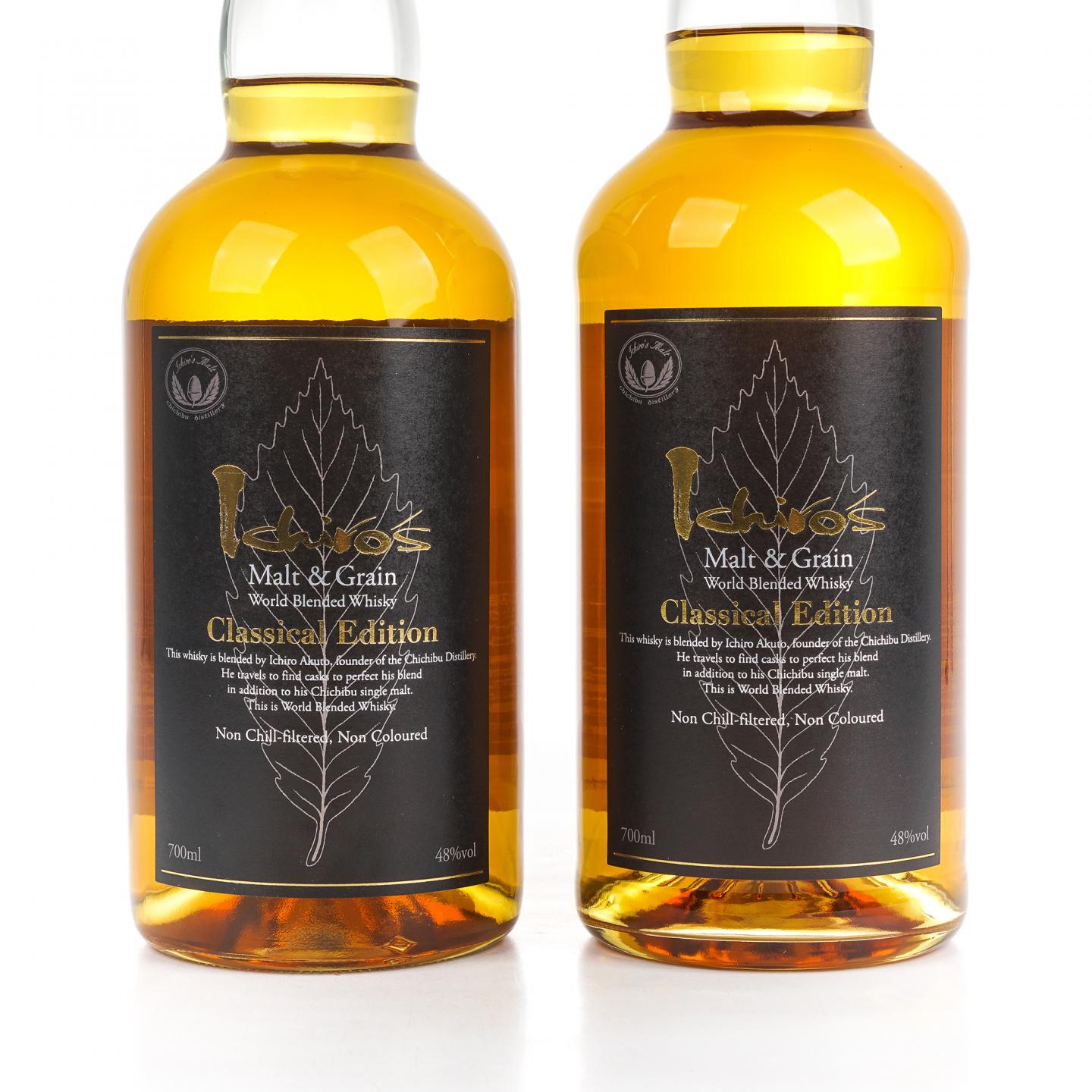 秩父 黑叶 Ichiro’s Malt & Grain Classical Edition 2瓶组