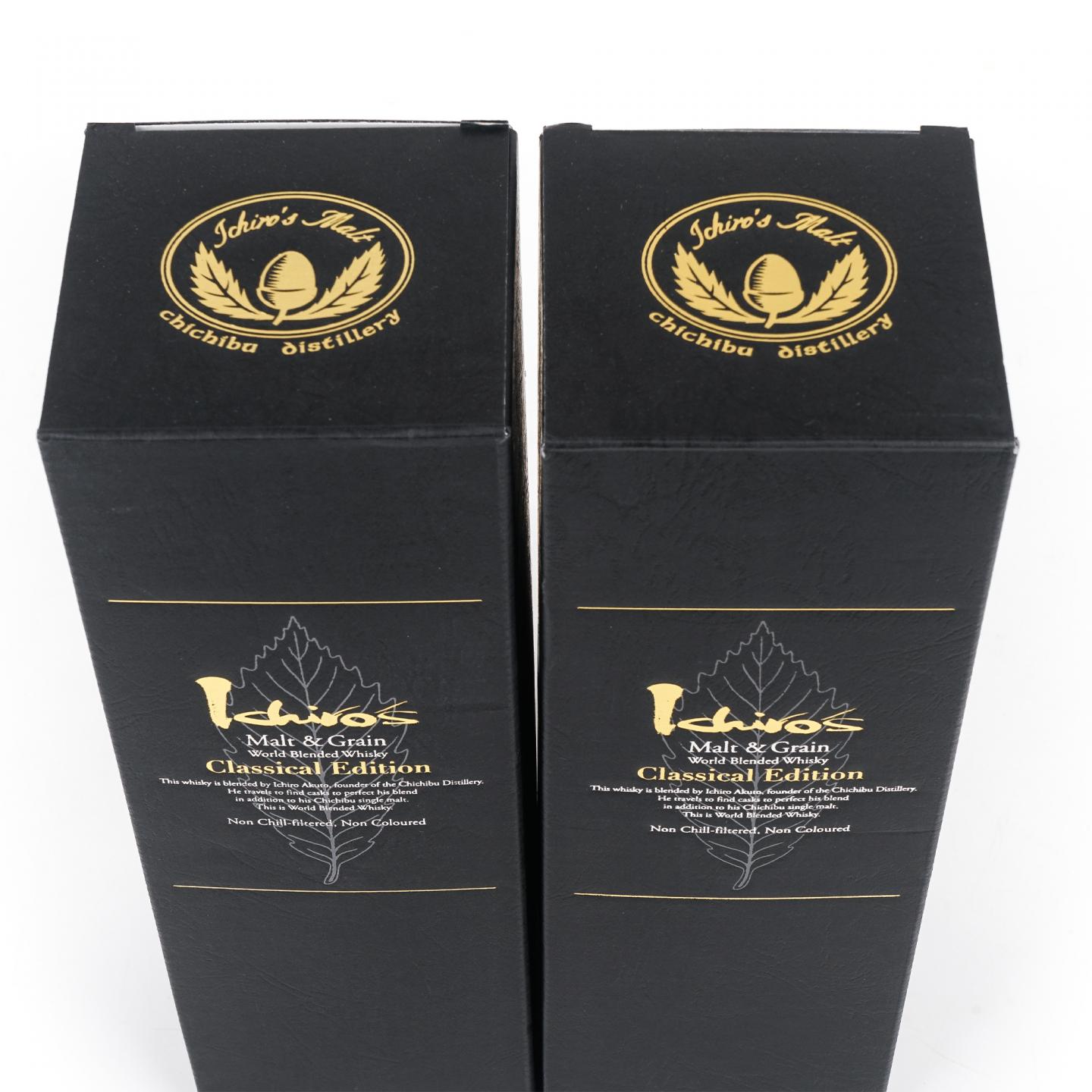秩父 黑叶 Ichiro’s Malt & Grain Classical Edition 2瓶组