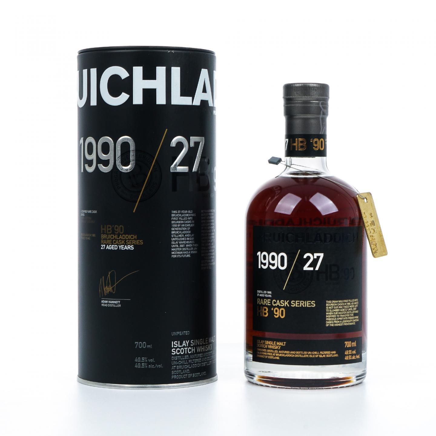 布赫拉迪 27年 1990-2017 Rare Cask