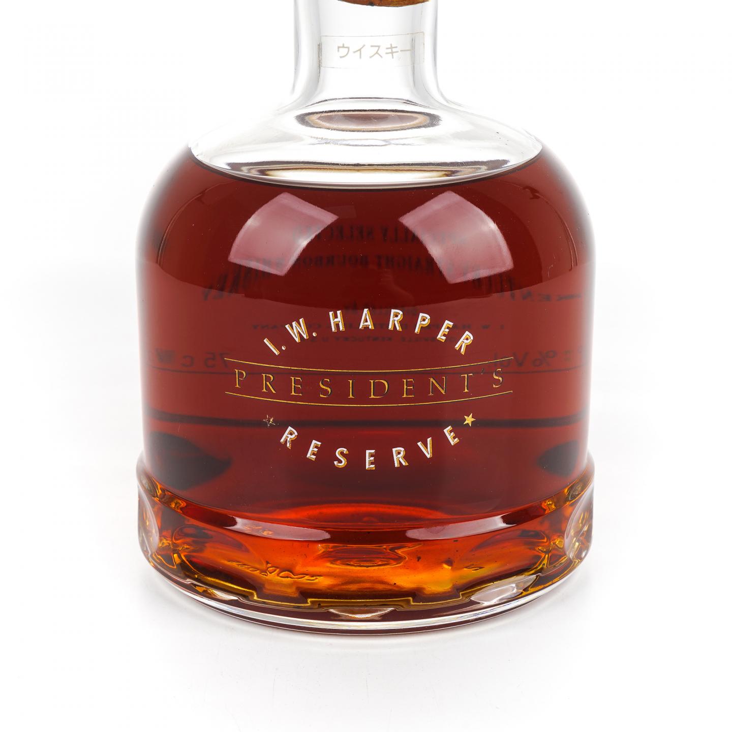 I.W. Harper President's Reserve 肯塔基波本750ML_大拍-酒虫网