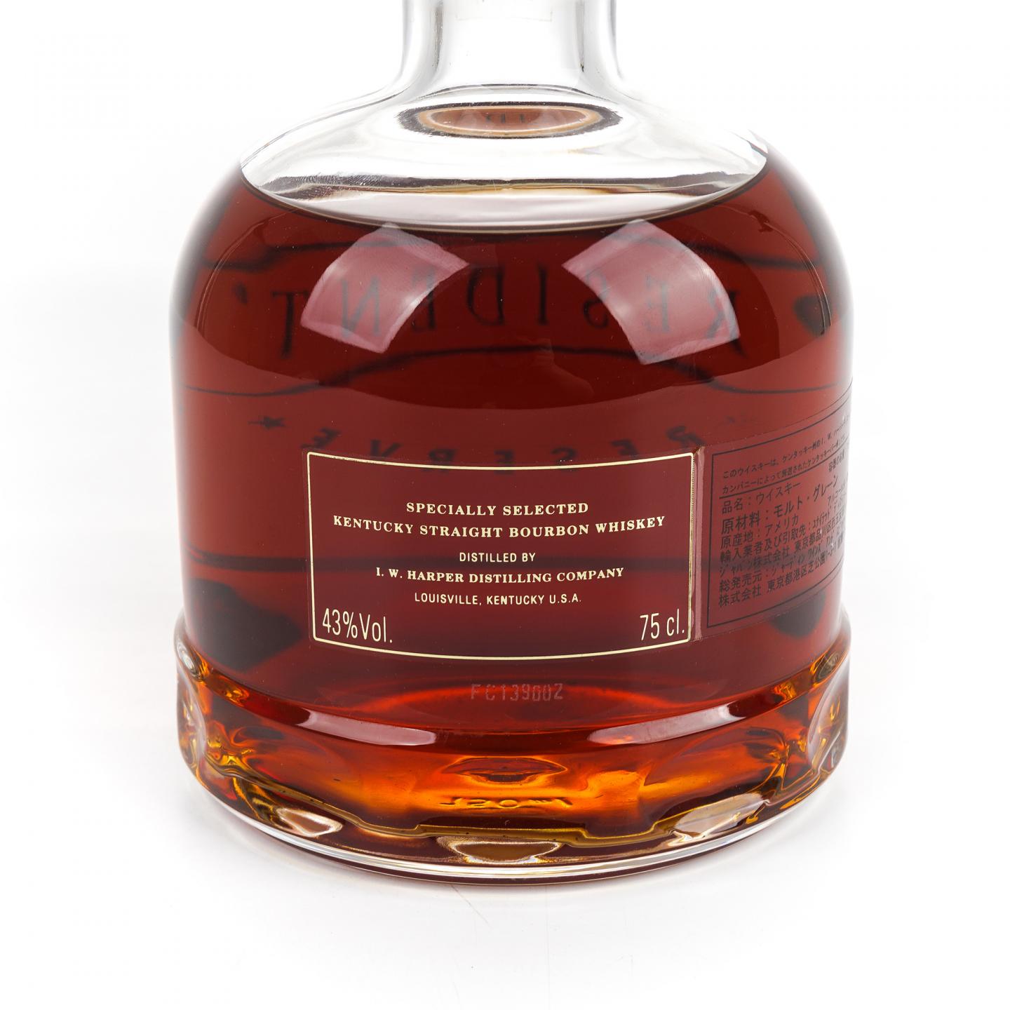 I.W. Harper President's Reserve 肯塔基波本750ML_大拍-酒虫网