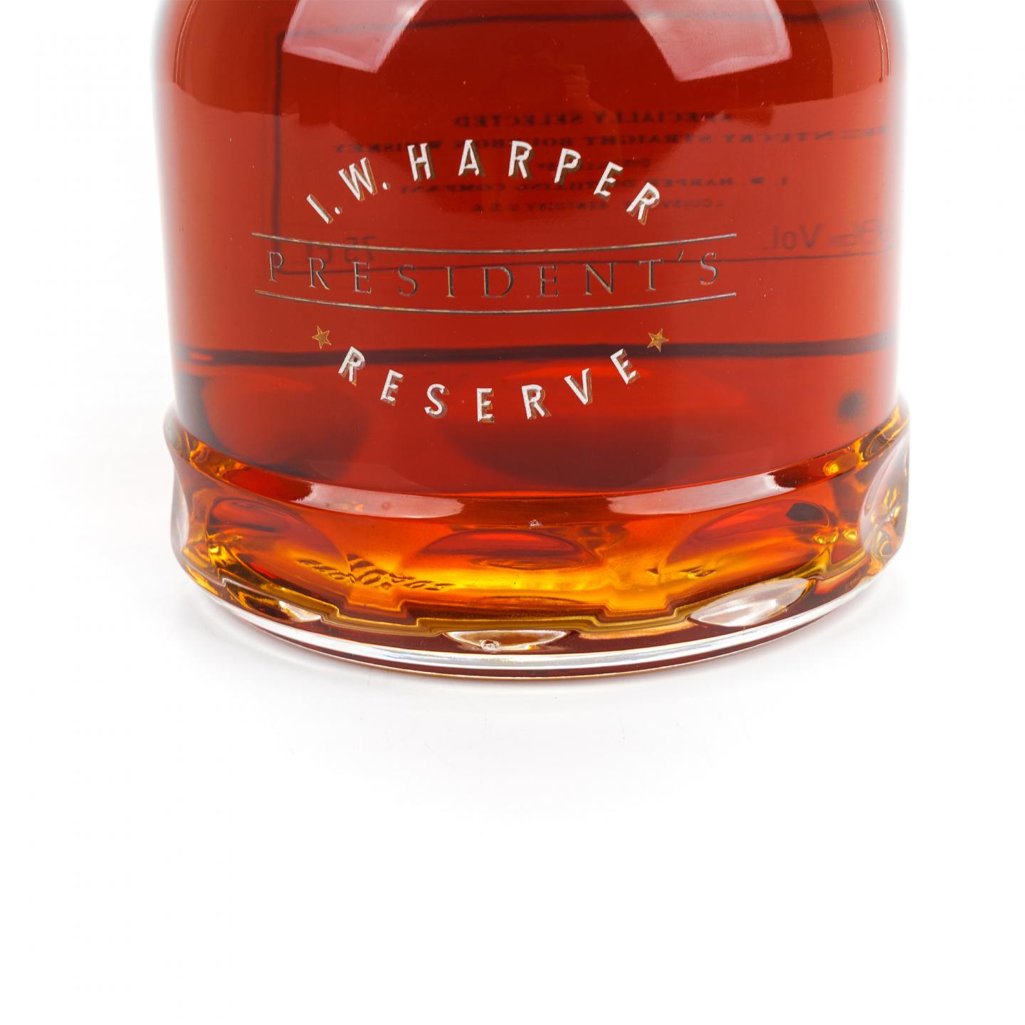 I.W. Harper President's Reserve 肯塔基波本750ml_大拍-酒虫网