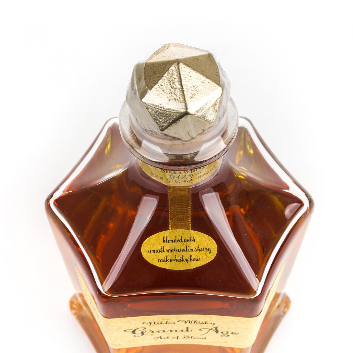Nikka Grand Age 伟大时代六角瓶660ml_大拍-酒虫网