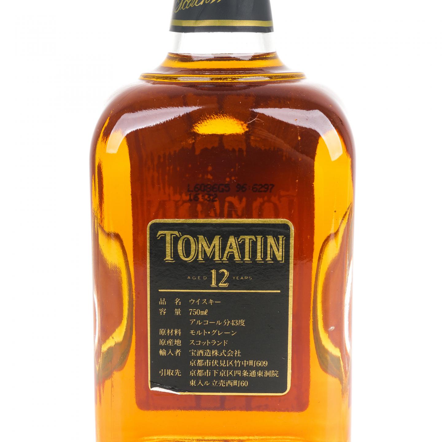 汤马丁 12年 石原裕次郎纪念版 调和 750ml