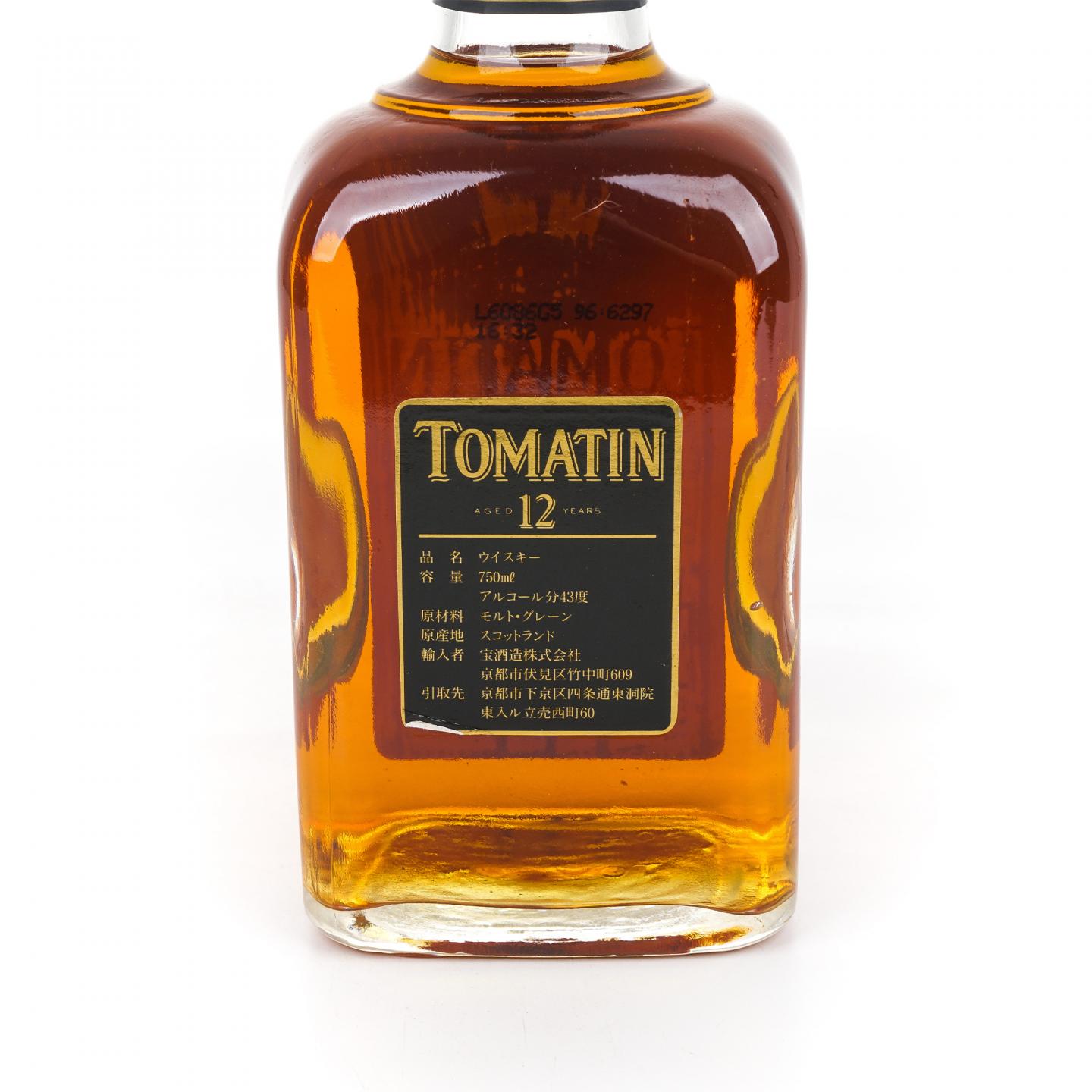 汤马丁 12年 石原裕次郎纪念版 调和 750ml