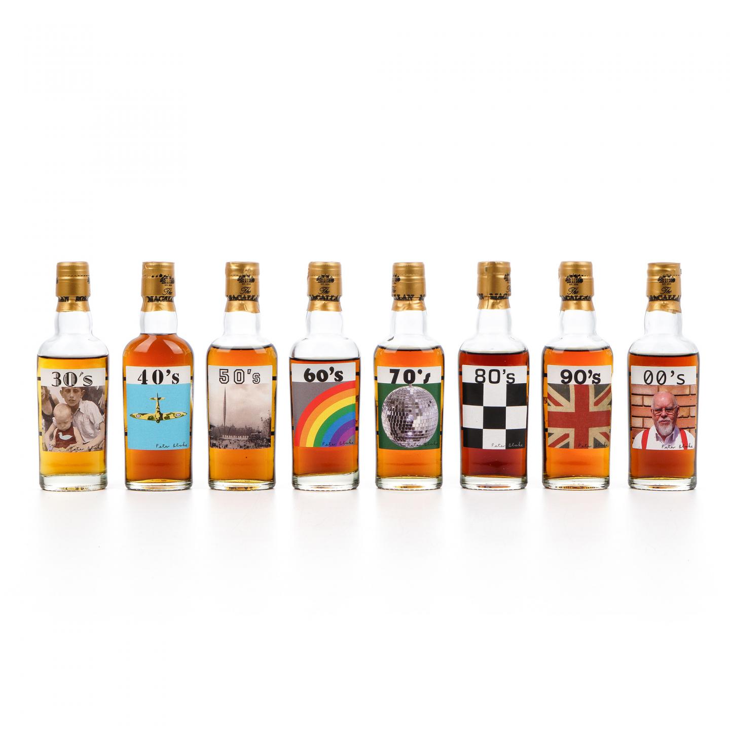 【酒版】麦卡伦 Sir peter blake 年份礼盒装 50ml*8