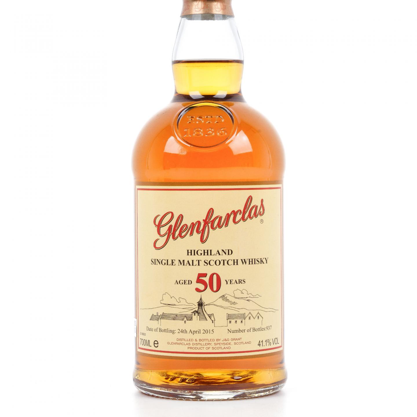 格兰花格 50年 2015 礼盒 700ml