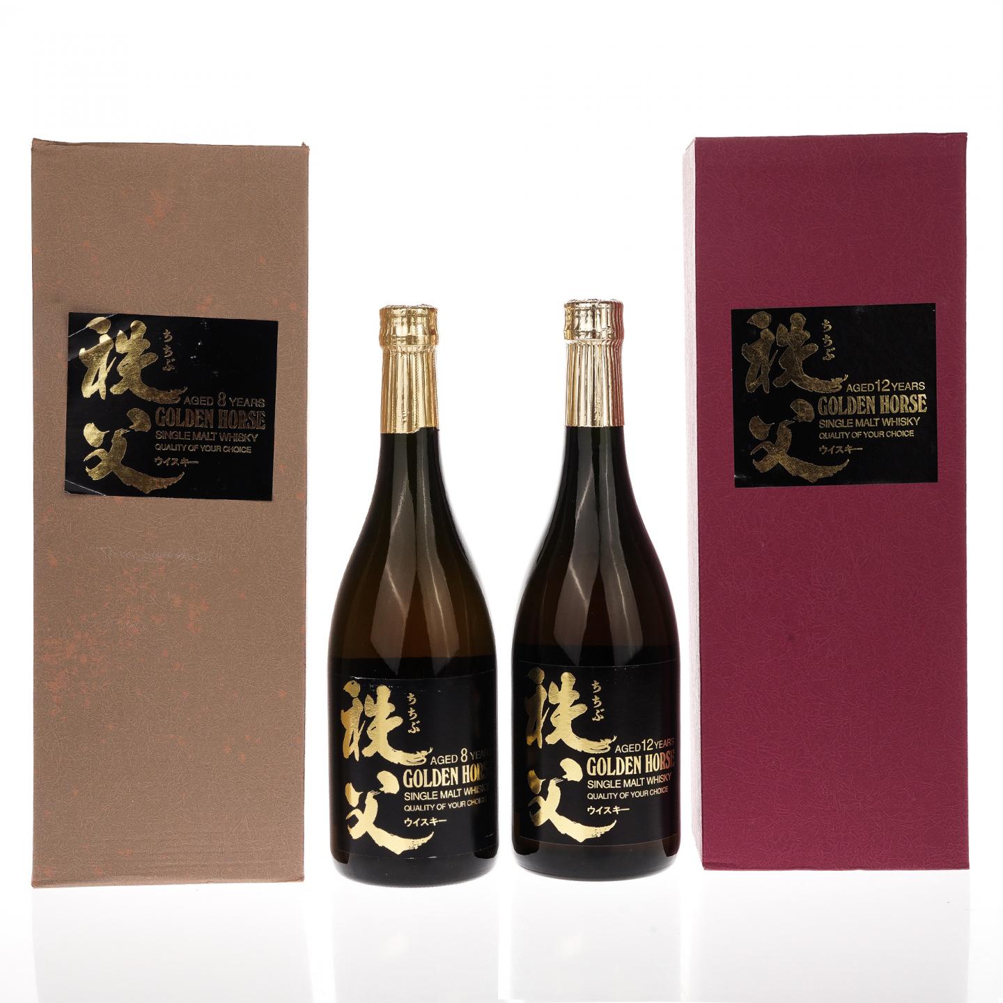 【威士忌】秩父 8/12年 2支组 金马 720ml*2