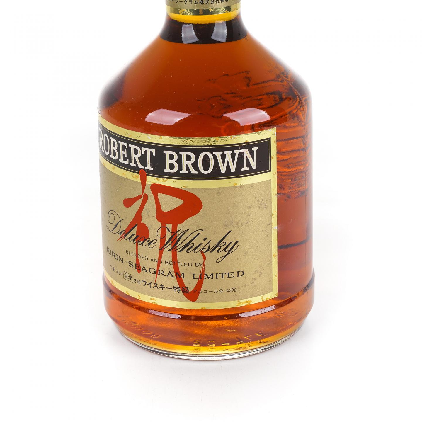 Robert Brown Deluxe Whisky 祝特级760ml_大拍-酒虫网