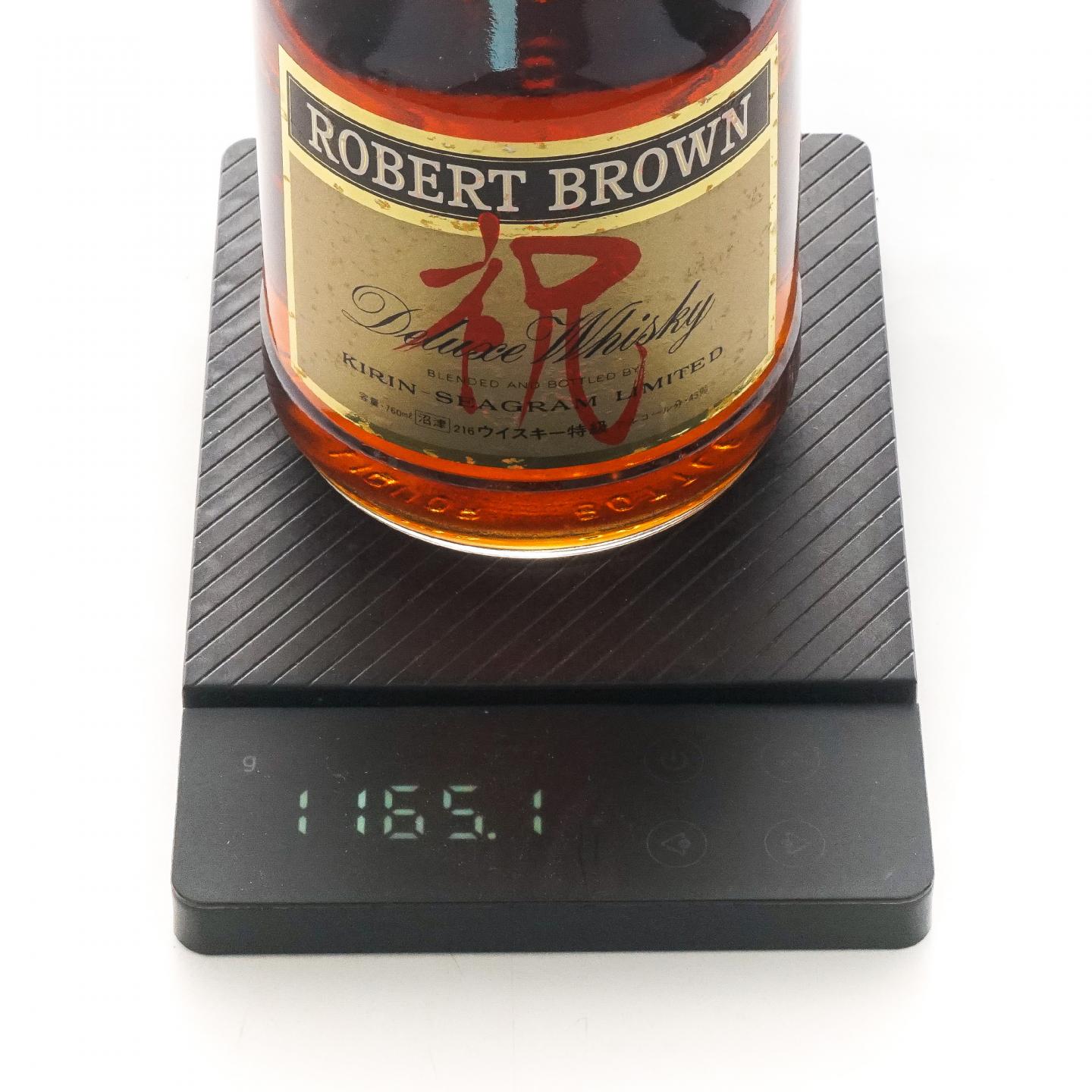 Robert Brown Deluxe Whisky 祝特级760ml_大拍-酒虫网