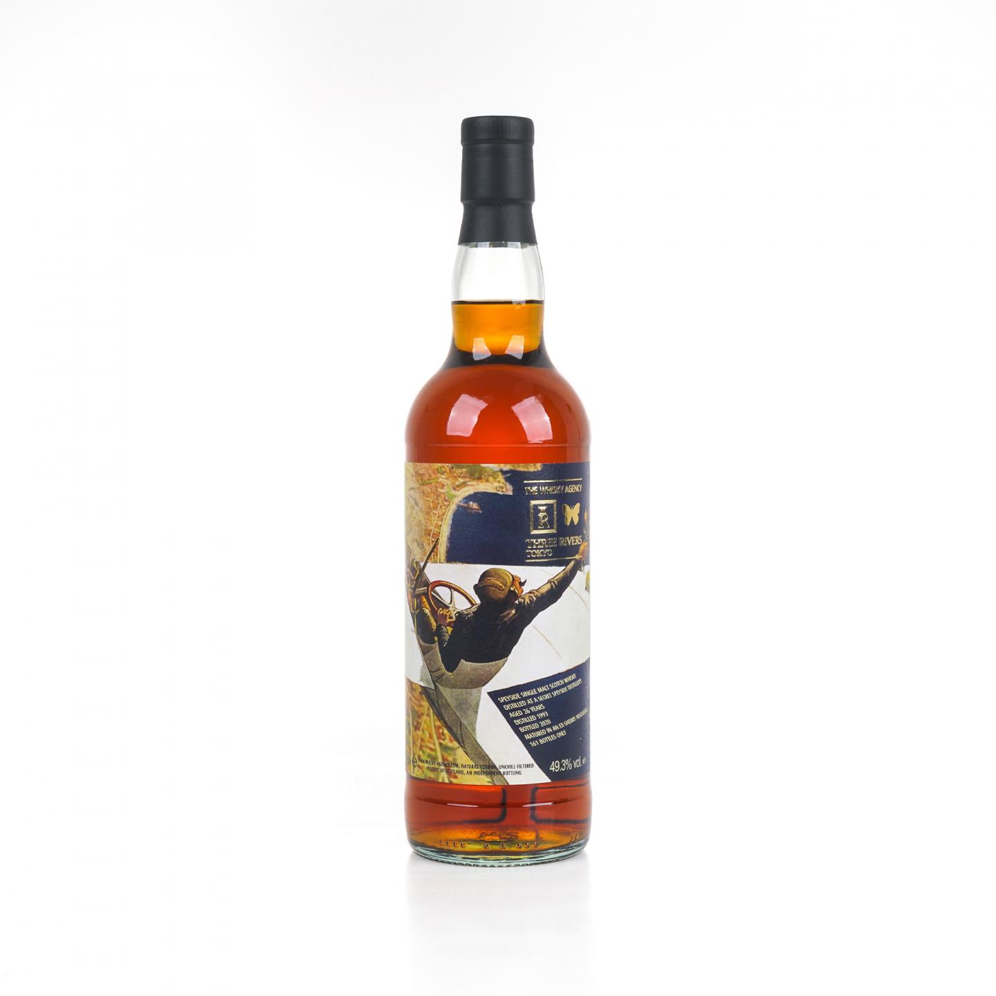 秘密斯佩塞 26年 1993-2020 雪莉桶 The Whisky Agency×三河