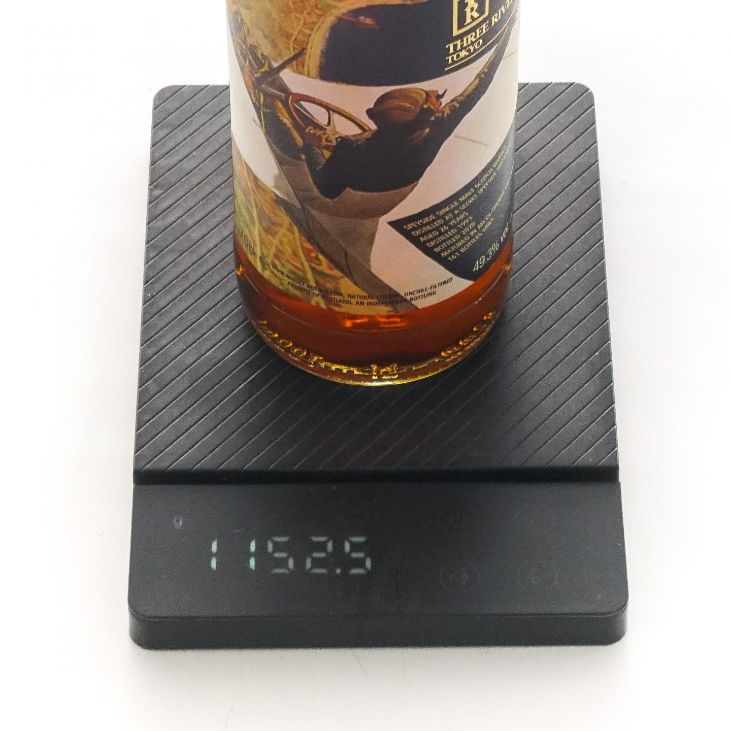 秘密斯佩塞 26年 1993-2020 雪莉桶 The Whisky Agency×三河