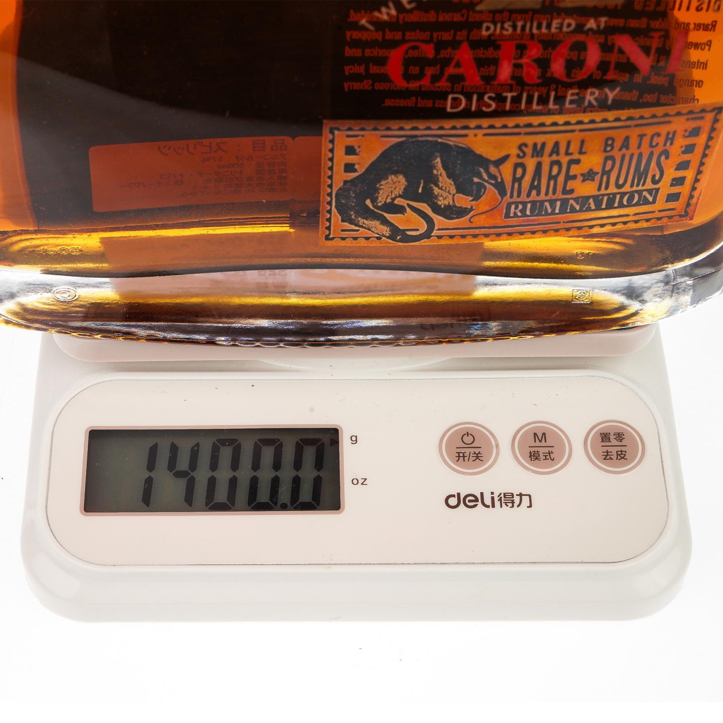 【朗姆酒】卡罗尼 22年 1998 Rum Nation 500ml