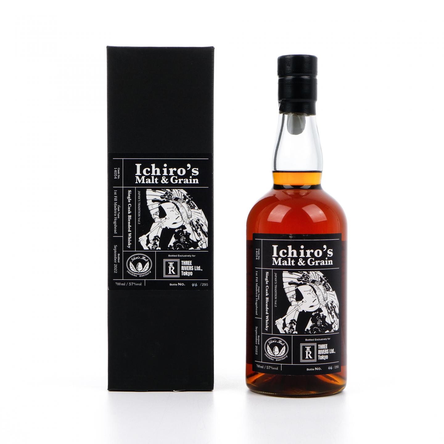 Ichiro's Malt & Grain 秩父 2022 单桶调和 初填马德拉桶#14054