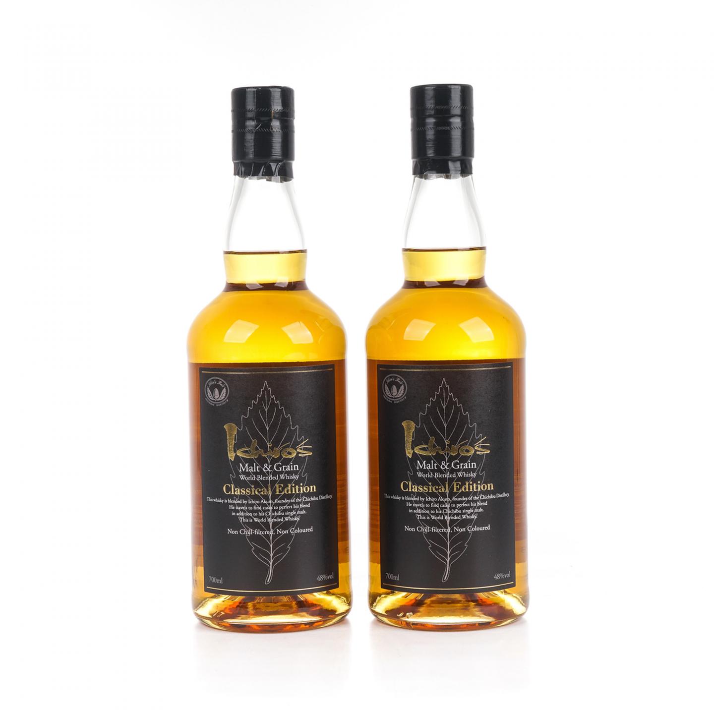 秩父 黑叶 Ichiro’s Malt & Grain Classical Edition 2瓶组
