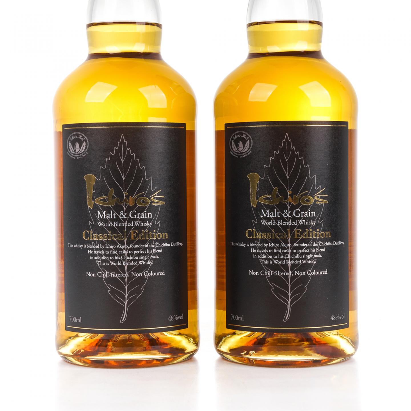 秩父 黑叶 Ichiro’s Malt & Grain Classical Edition 2瓶组