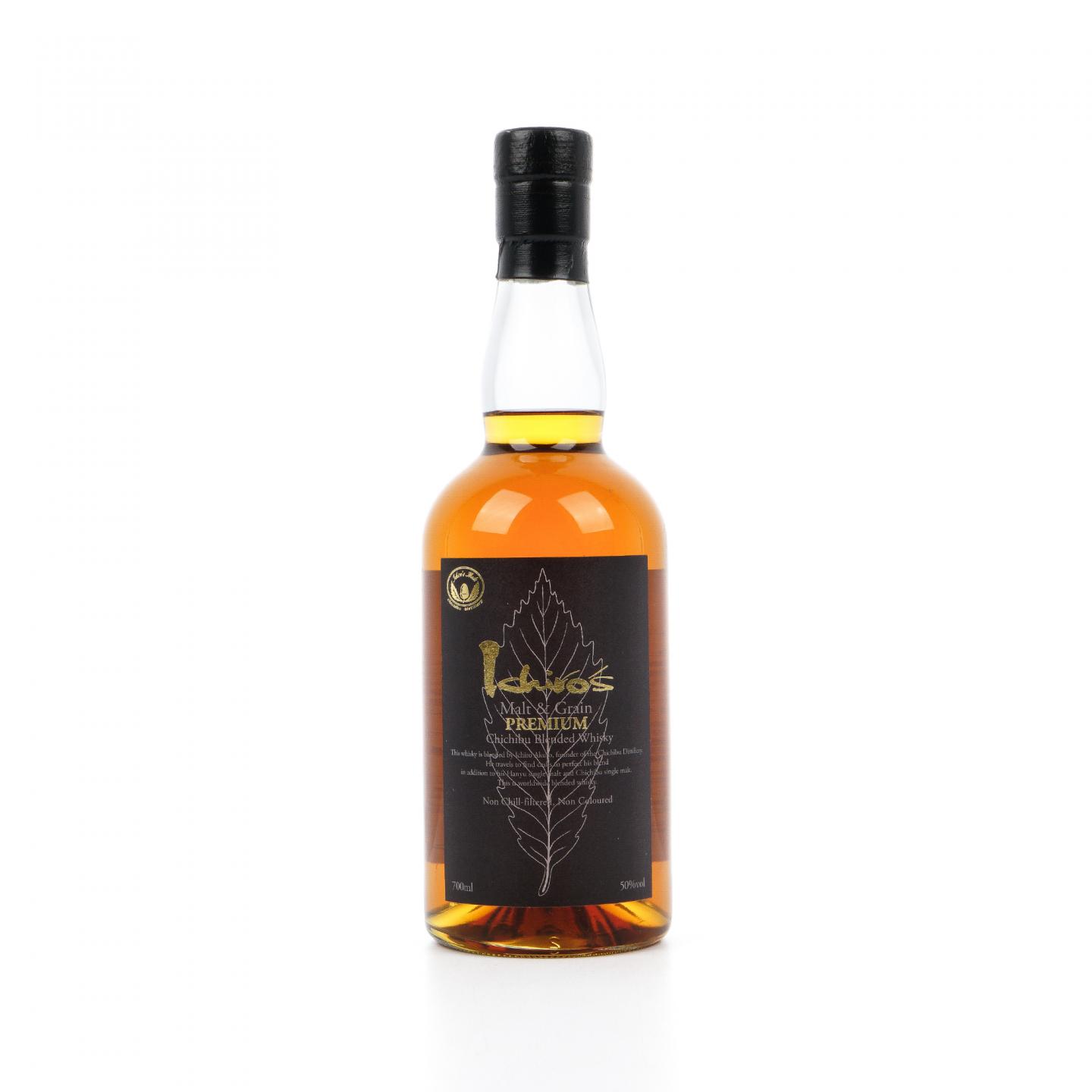秩父 Ichiro's Malt & Grain Premium 黑叶 调和 50%
