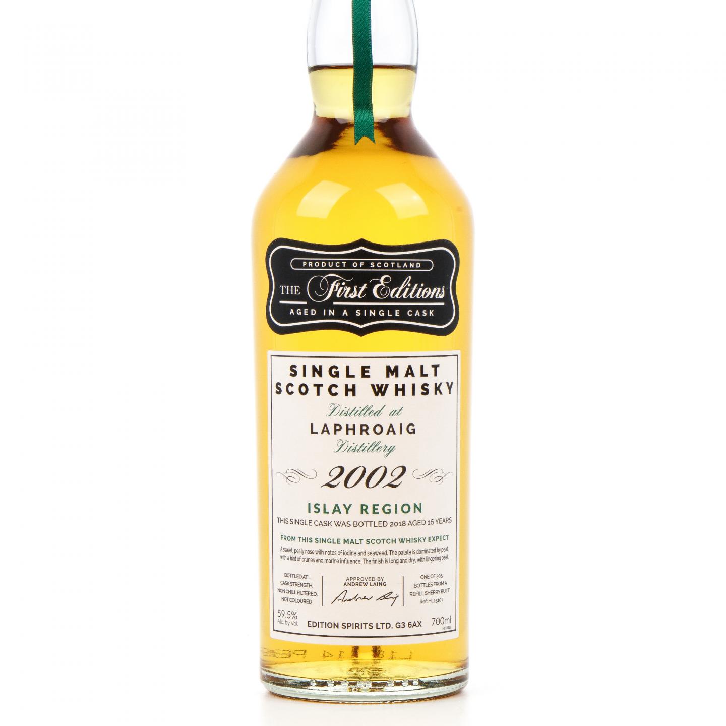拉弗格 16年 2002-2018 再填雪莉桶 Edition Spirits