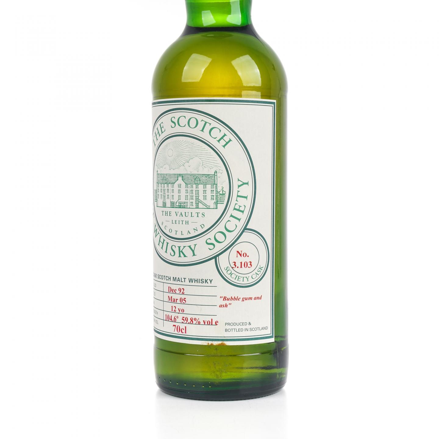 SMWS 3.103 波摩 12年 1992-2005 单桶