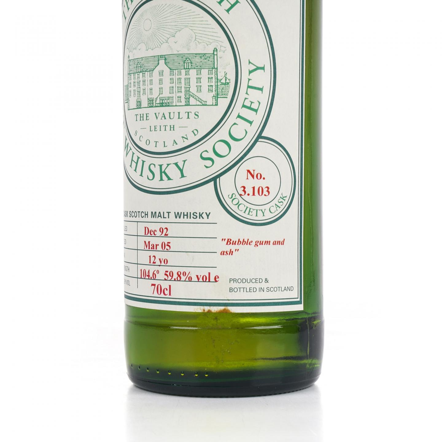 SMWS 3.103 波摩 12年 1992-2005 单桶