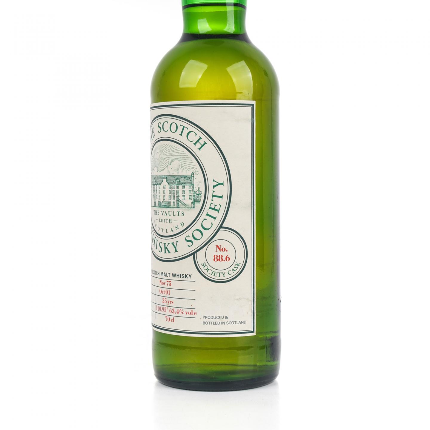 SMWS 88.6 盛贝本 25年 1975-2001 单桶