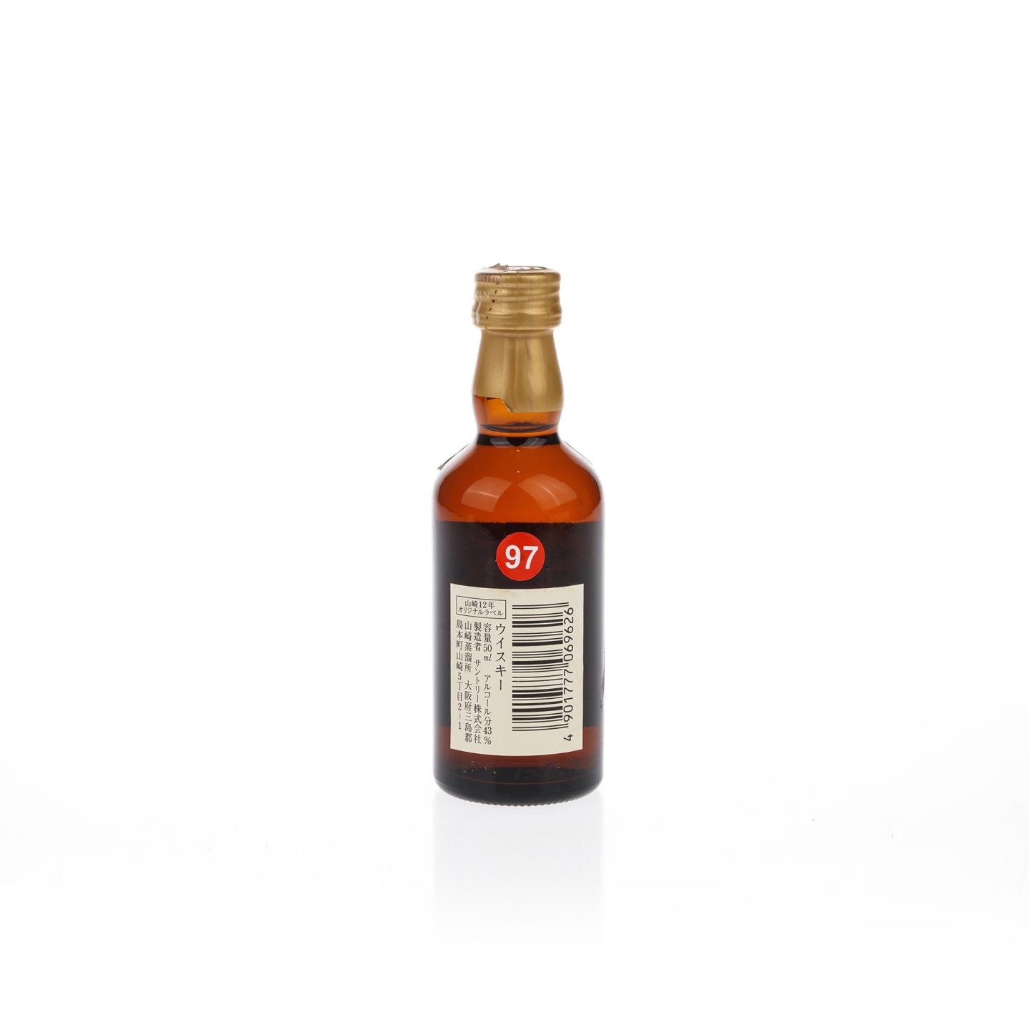 【酒版】山崎 12年 金花标 50ml