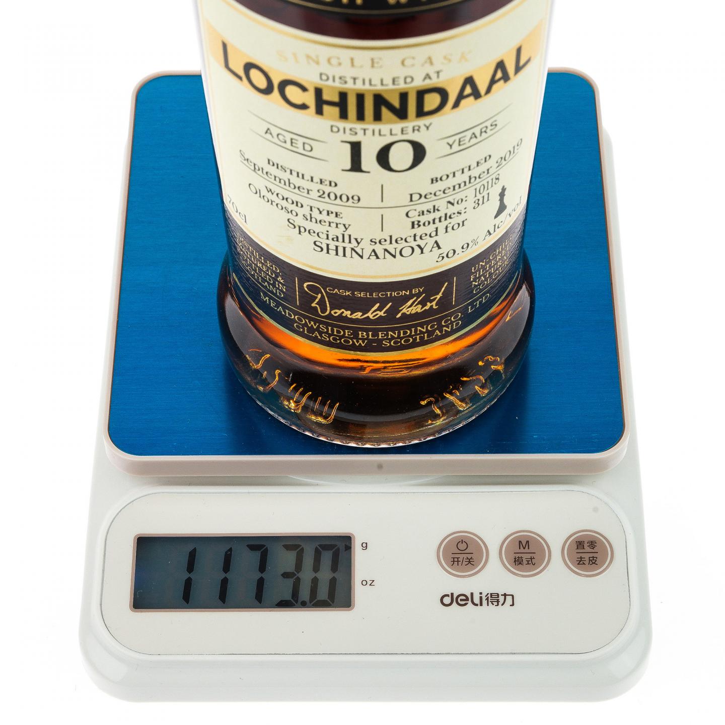 【威士忌】布赫拉迪 10年 2009-2019 #10118 MBl Lochindaal