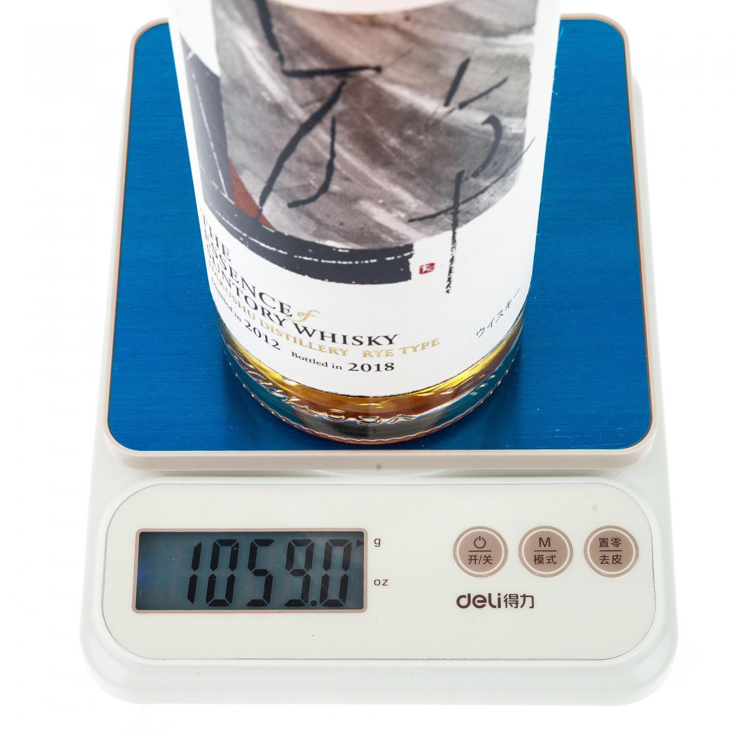 【威士忌】白州黑麦 2012-2018 三得利至精系列第一版 500ml