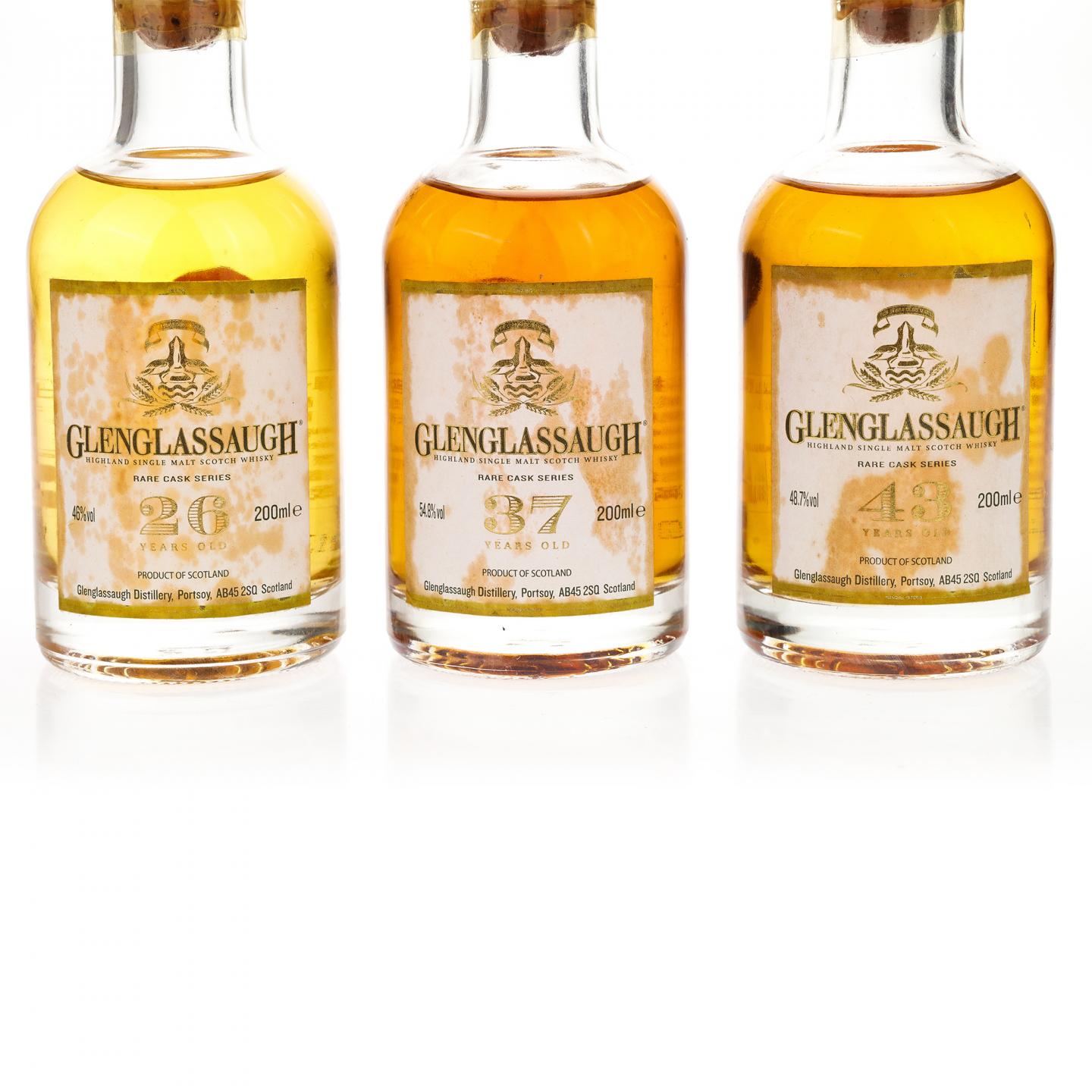 【酒版】中样 格兰格拉索 26/37/43年 珍稀桶系列 200ml*3支组