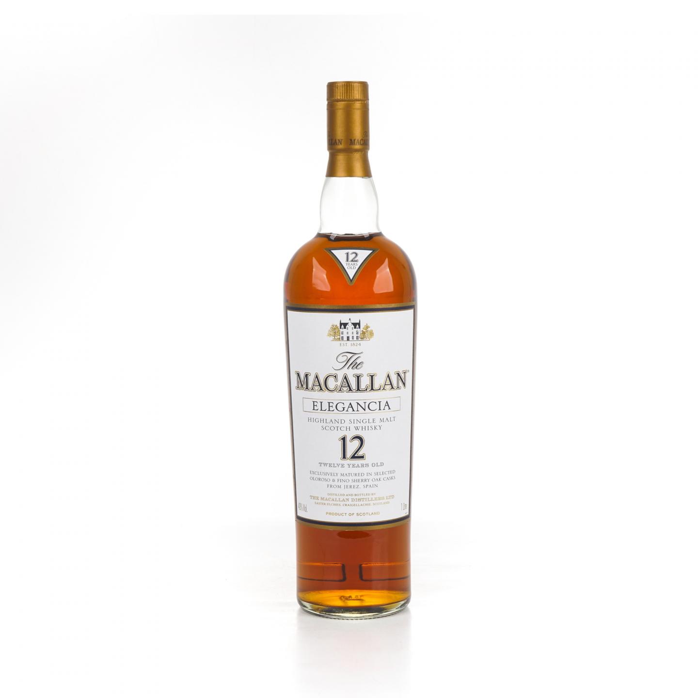 麦卡伦 12年 Elegancia 1升装