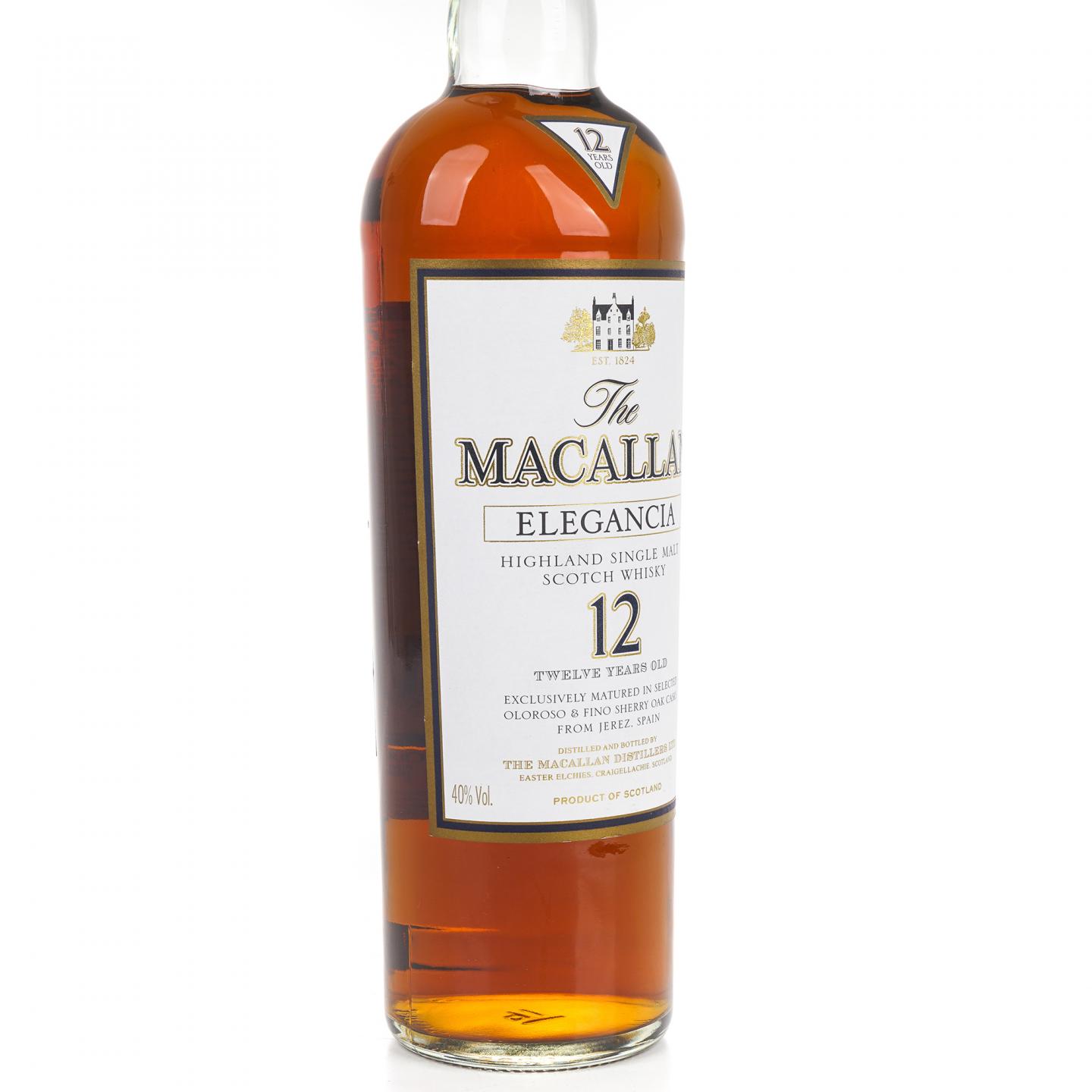 麦卡伦 12年 Elegancia 1升装
