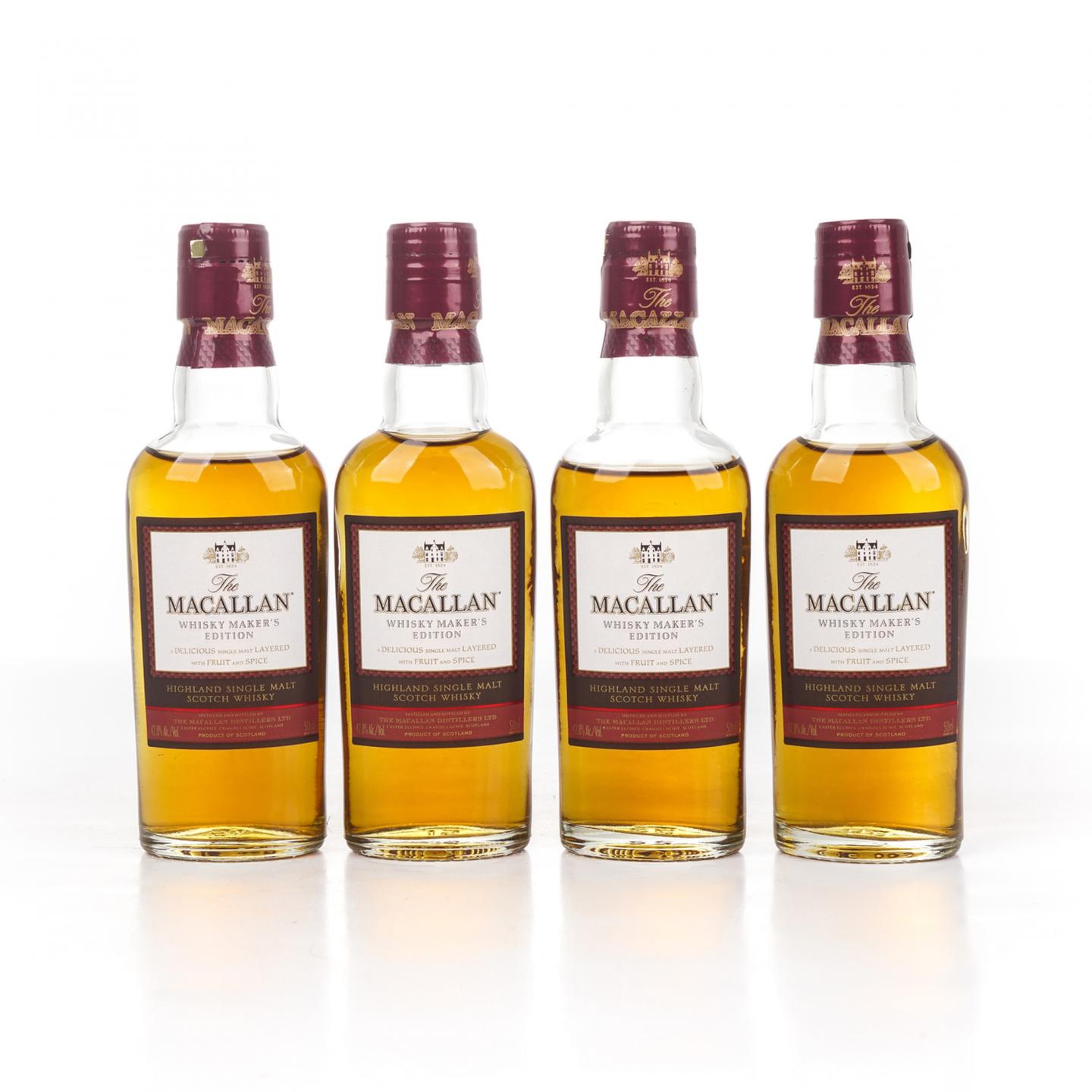 【酒版】麦卡伦 1824系列 Whisky Maker's Edition 12瓶组*50ML