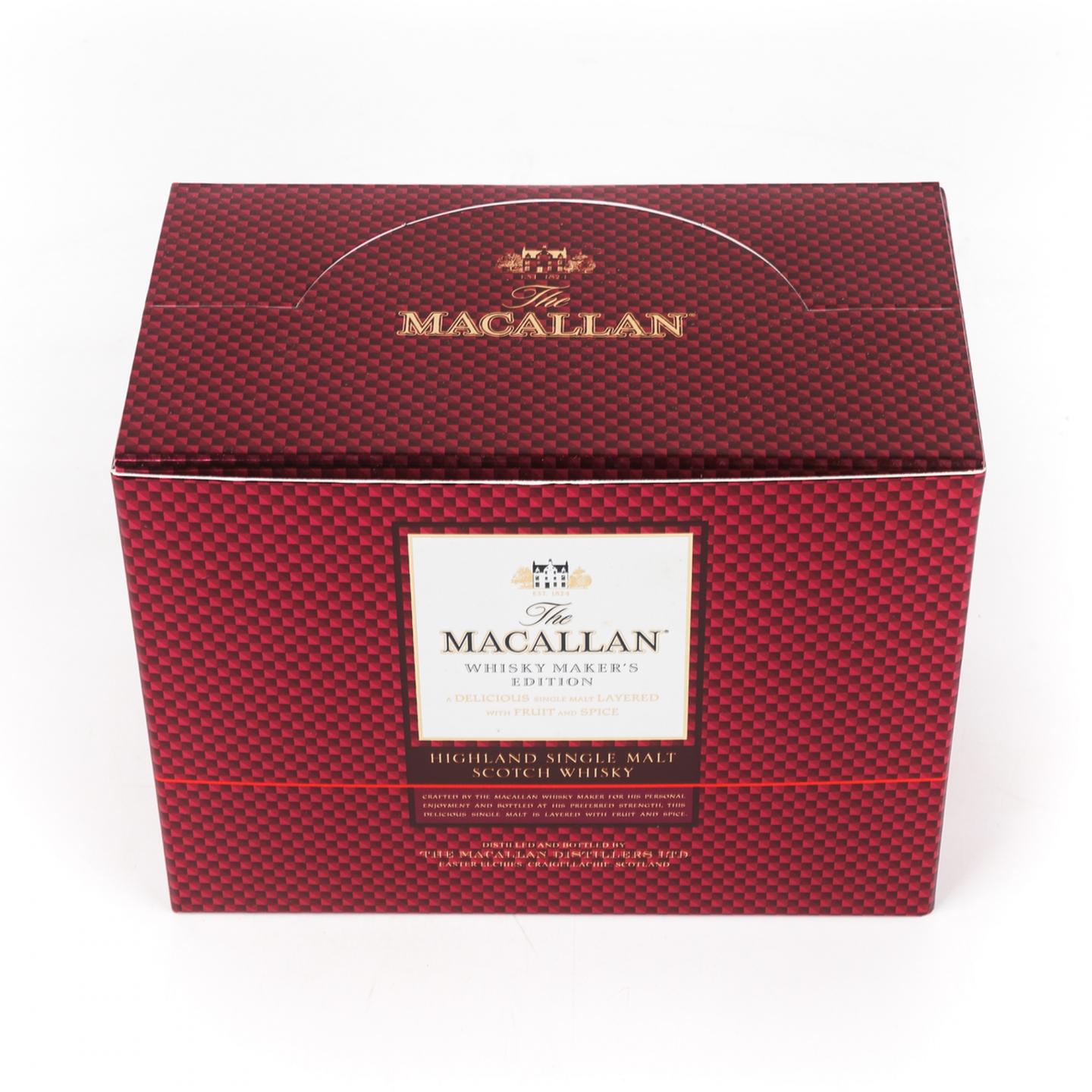 【酒版】麦卡伦 1824系列 Whisky Maker's Edition 12瓶组*50ML