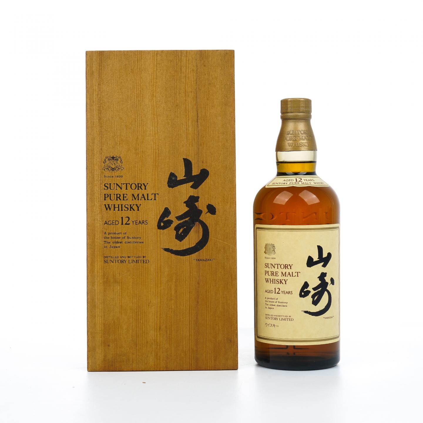 山崎 12年 Pure Malt 金狮标 750ml