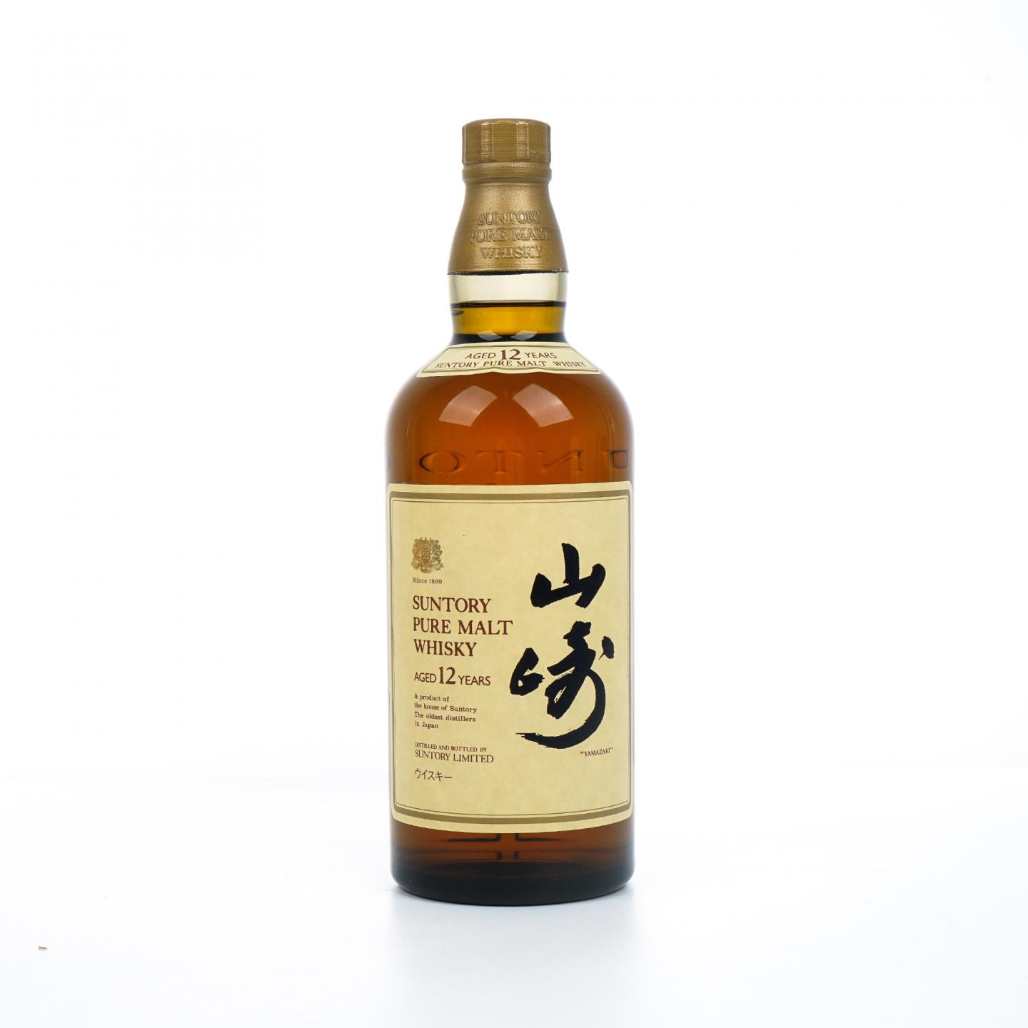 山崎 12年 Pure Malt 金狮标 750ml