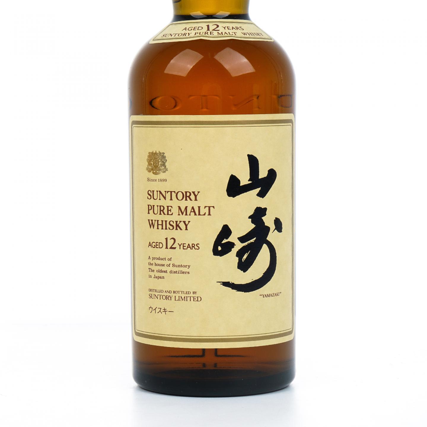 山崎 12年 Pure Malt 金狮标 750ml